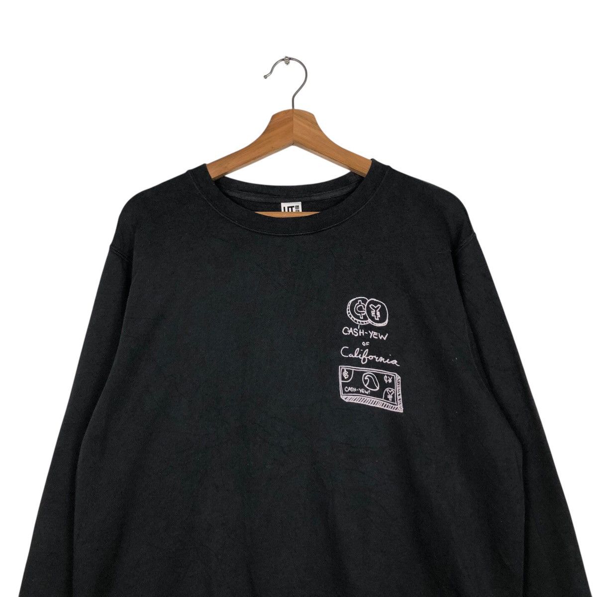 Japanese Brand × Vintage 📌Vintage Sweatshirt Uniqlo Almond Surfboards Size US L / EU 52-54 / 3 - 4 Thumbnail