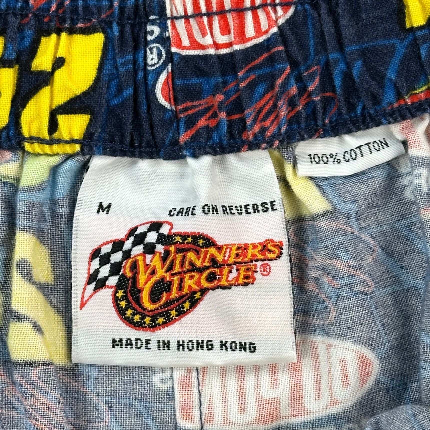NASCAR VINTAGE NASCAR Pajama Pants Mens Medium Jeff Gordon #24 Logo AOP Sleepwear Y2K Size US 31 - 6 Thumbnail