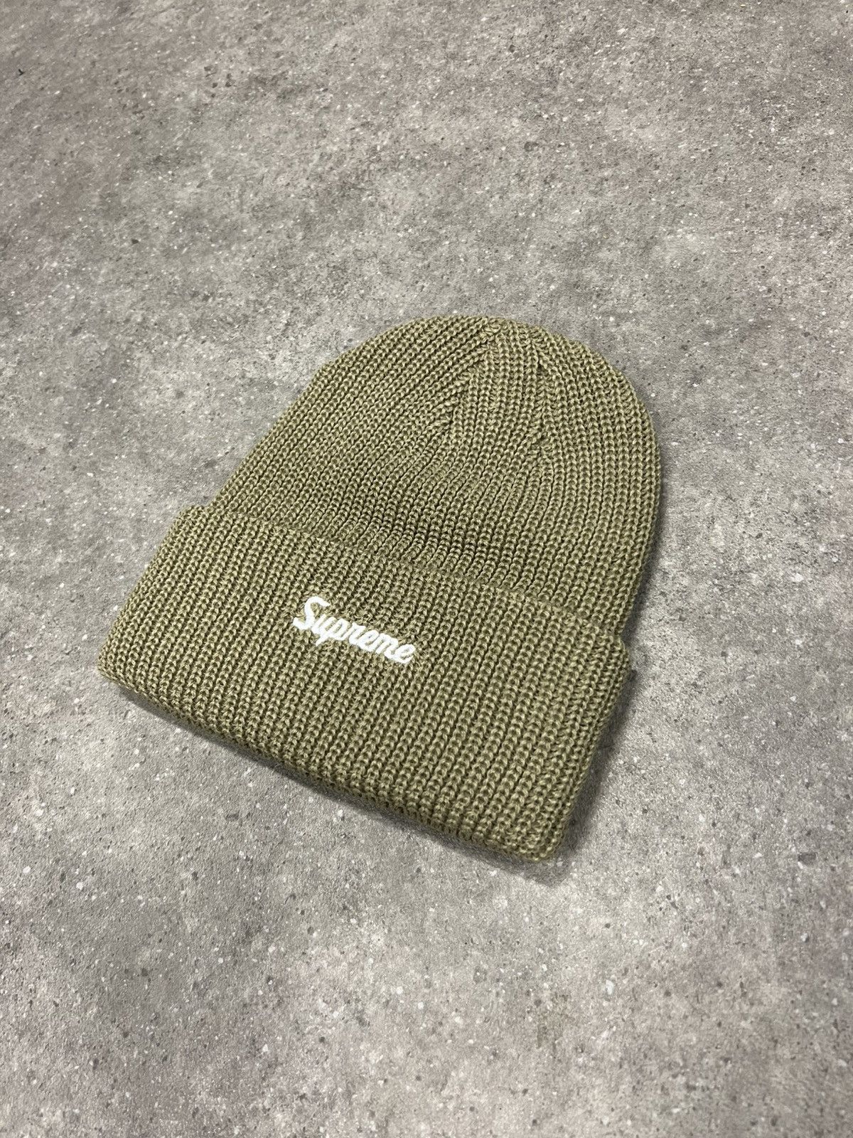 Supreme FW20 Supreme Light Olive Loose Gauge Beanie Size ONE SIZE - 1 Thumbnail