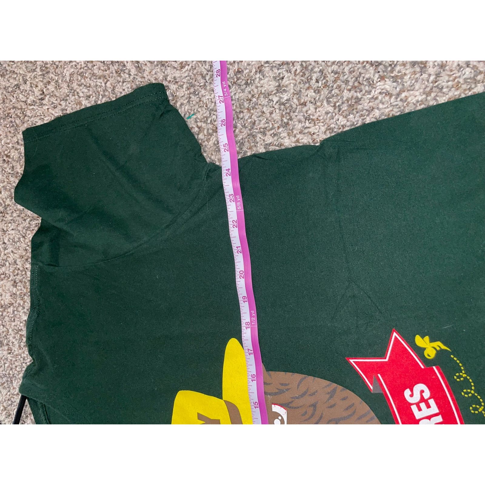 Hanes Nectar Bee Shirt Stoney The Bear Prevent Fires Tee 2XL XXL Size US XXL / EU 58 / 5 - 8 Thumbnail