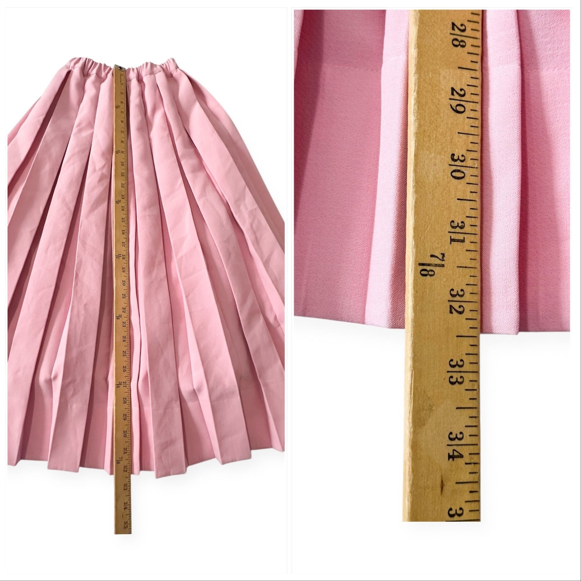 Plan C Plan C Pleated Midi Skirt, Double Active, Pink, Size 36IT/XS Size 25" / US 0 / IT 36 - 14 Thumbnail