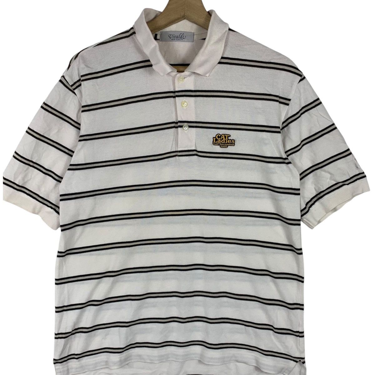 Caterpillar Vintage CATERPILLAR CAT LADIES Golf Tournament Tee Shirt Size S / US 4 / IT 40 - 3 Thumbnail