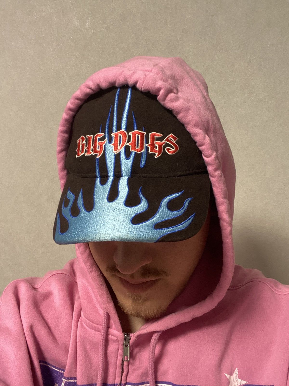 Big Dogs Big Dogs Embroidered Fire Hats Sun Faded Size: OS Size ONE SIZE - 1 Thumbnail