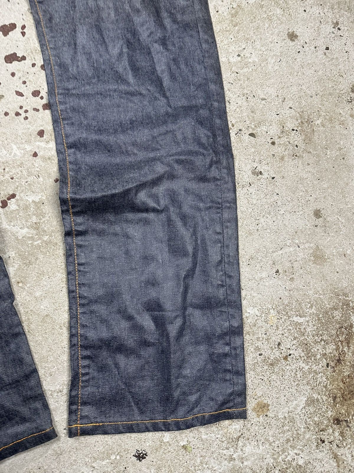 Diesel × Vintage Vintage Y2K Diesel Waxed Fellow Denim Pants Jeans Size US 30 / EU 46 - 3 Thumbnail