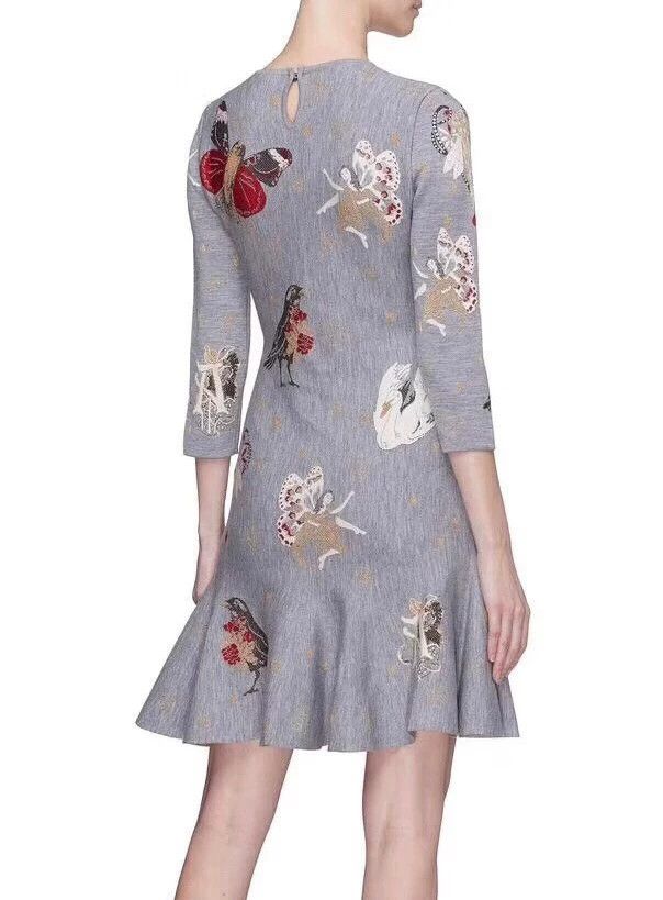 Alexander McQueen Alexander McQUEEN size 38 Gold thread animal embroidery ro Size M / US 6-8 / IT 42-44 - 2 Thumbnail