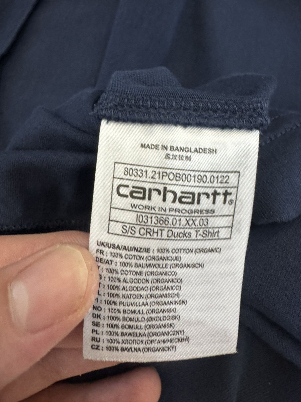 Carhartt Carhartt Duck Print T-shirt Size US XL / EU 56 / 4 - 4 Thumbnail