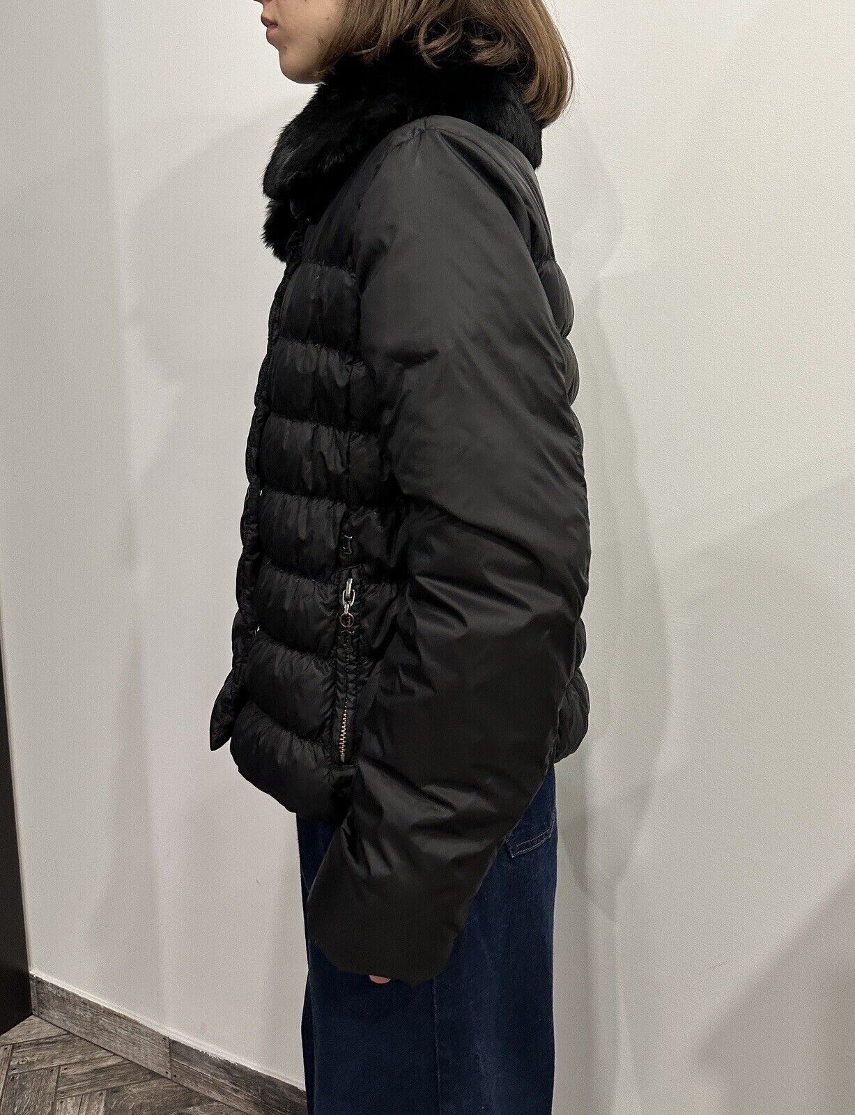 John Galliano John Galliano Down Women Puffer Jacket With Fur Black Size M / US 6-8 / IT 42-44 - 4 Thumbnail