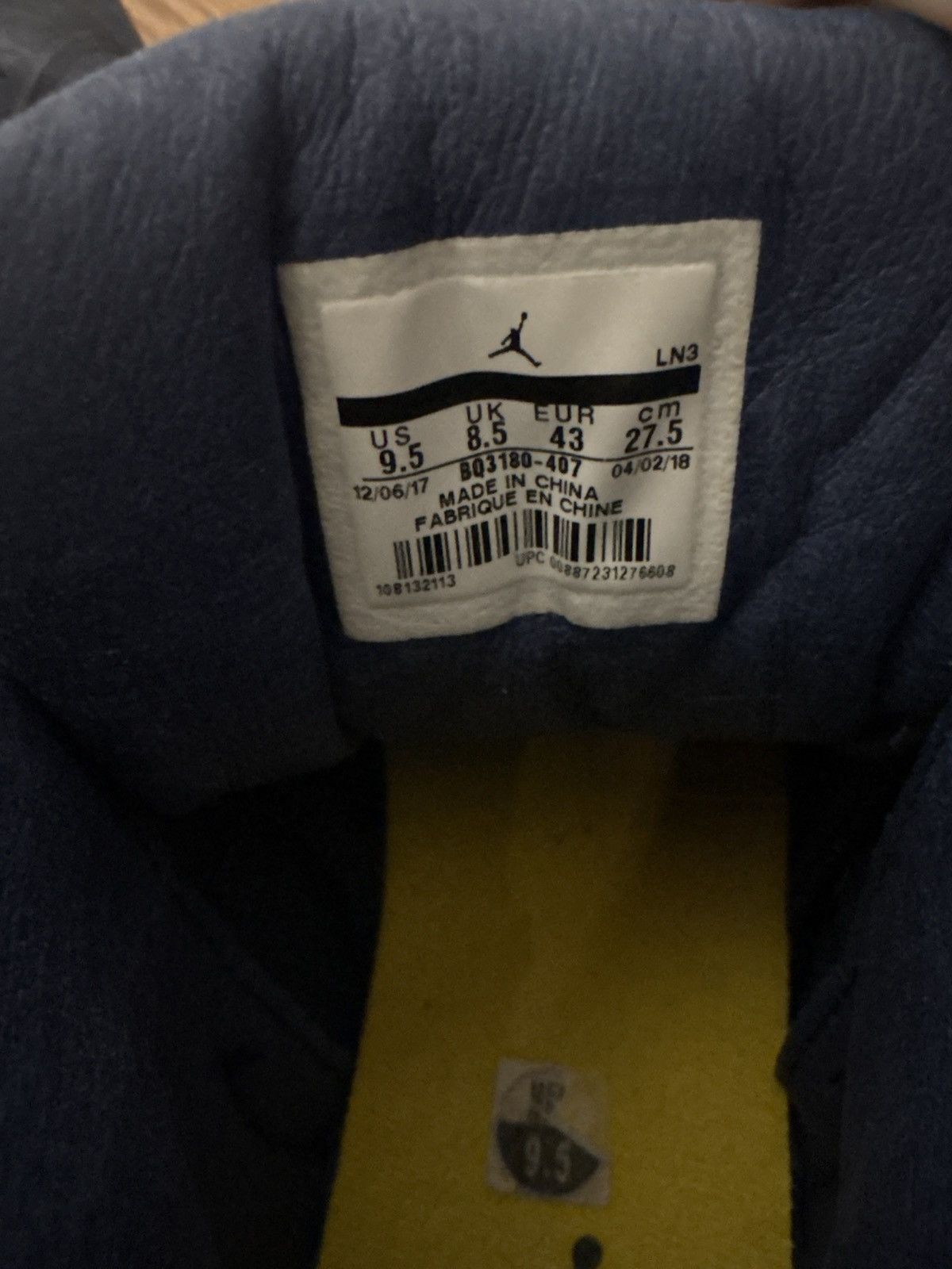 Jordan Brand Jordan 12 Retro Michigan Size US 9.5 / EU 42-43 - 6 Thumbnail