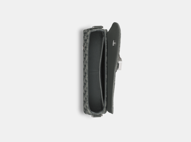 Dior o1w1db10426 1ADPO3 Size :OS / Saddle Messenger Bag in Gray Size ONE SIZE - 3 Thumbnail