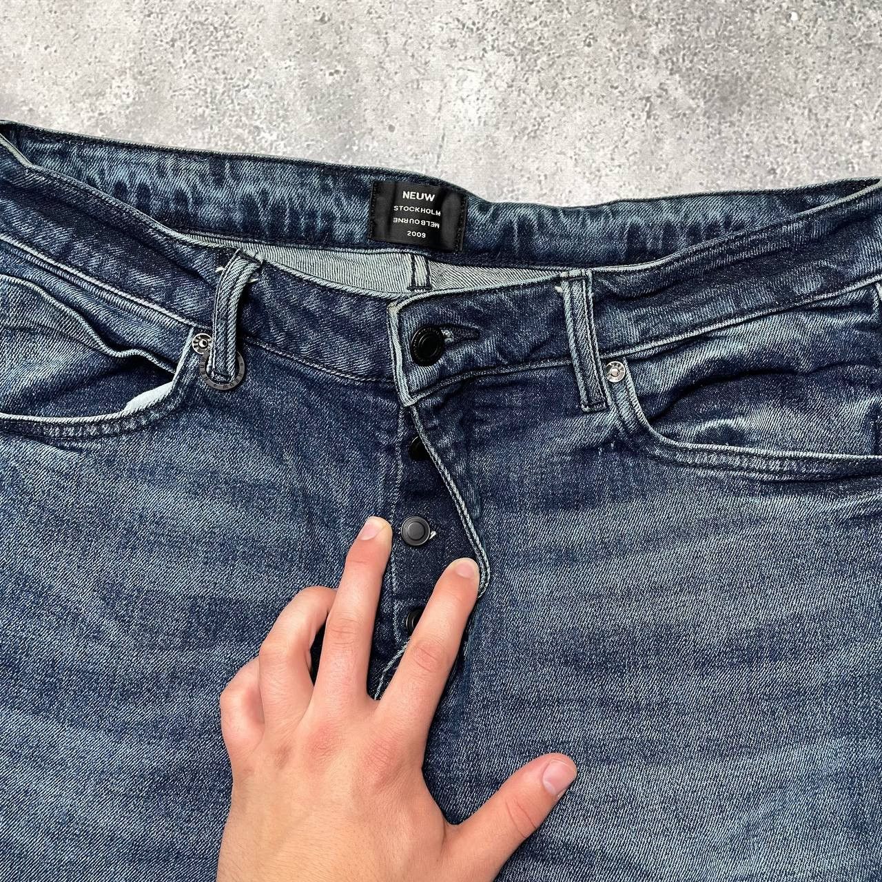 NEUW Denim Neuw Lou Slim Blue Jeans Size 32 Size US 32 / EU 48 - 13 Thumbnail