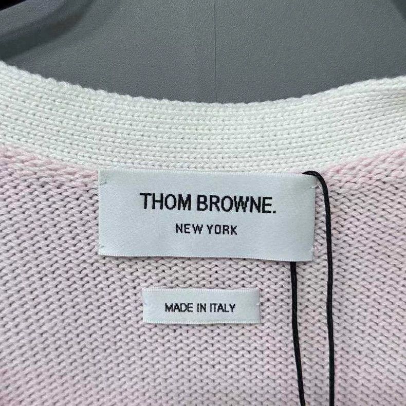 Thom Browne Thom Browne White floral knit cardigan Size S / US 4 / IT 40 - 4 Thumbnail
