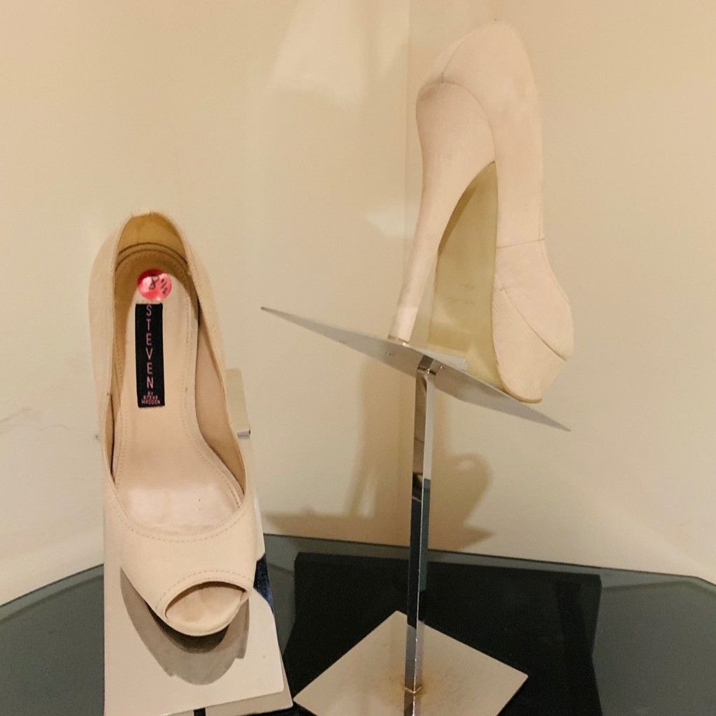 Other 💲💲SALE💲💲 Steve Madden platforms beige size 8.5 Size US 8.5 / IT 38.5 - 1 Thumbnail
