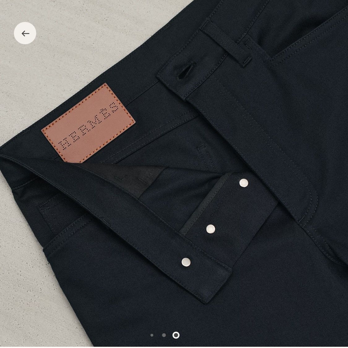 Hermes Hermes Straight Cut Jeans Size 40/ US 31 Size US 31 - 8 Thumbnail