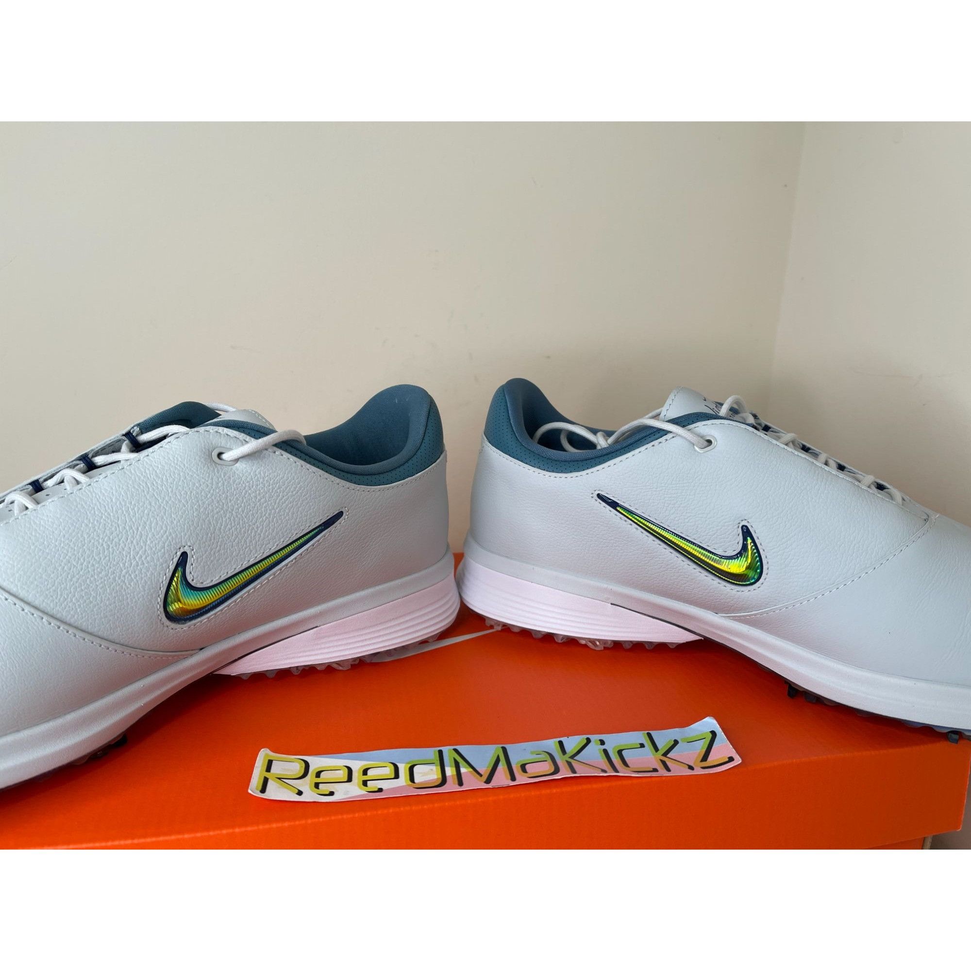 Nike Nike Victory Tour 4 Photon Dust Blue Iridescent Mens 12us Size US 12 / EU 45 - 6 Thumbnail