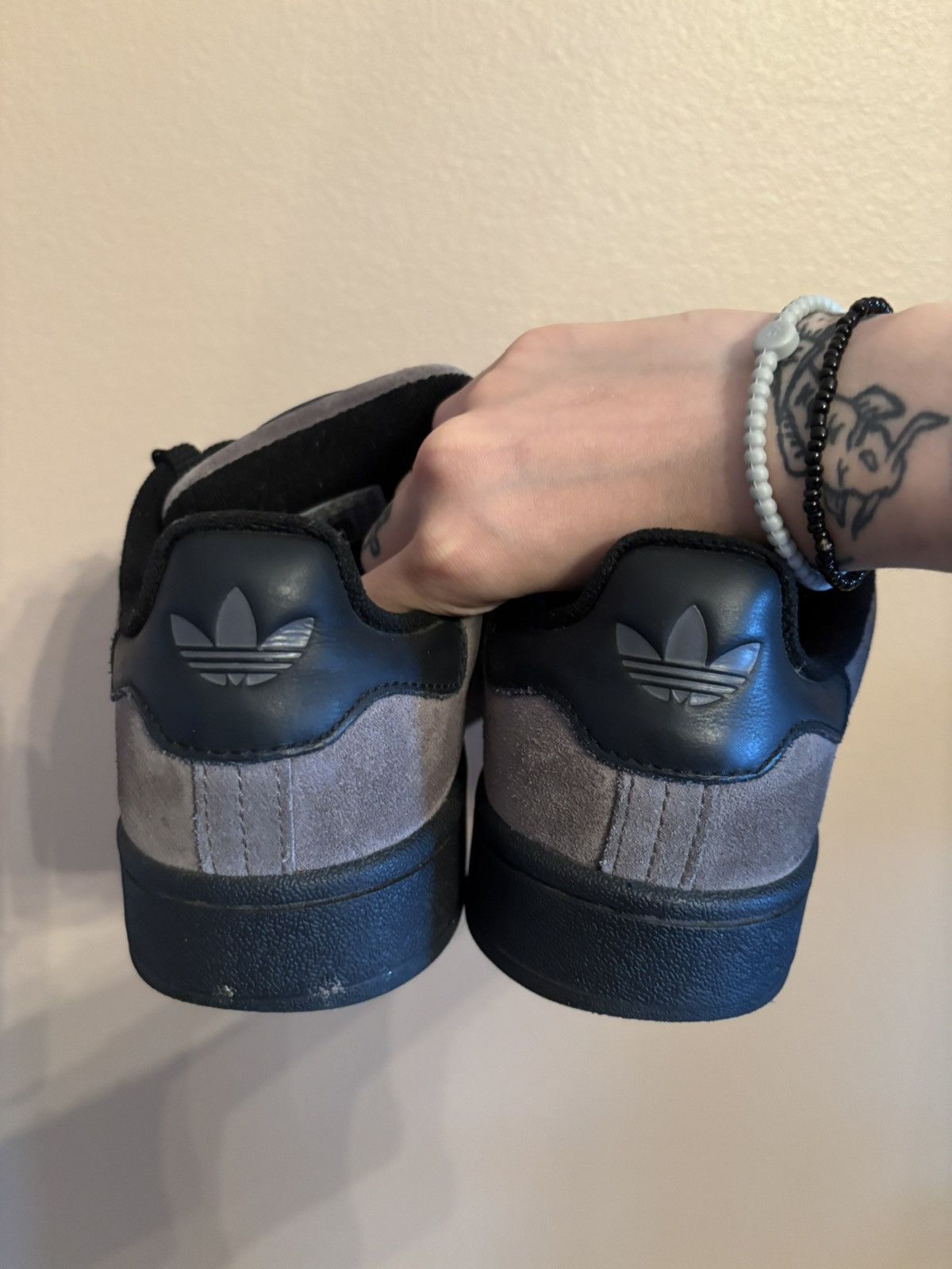 Adidas Adidas Campus 00s 'Charcoal Black' Size US 6.5 / EU 39-40 - 4 Thumbnail