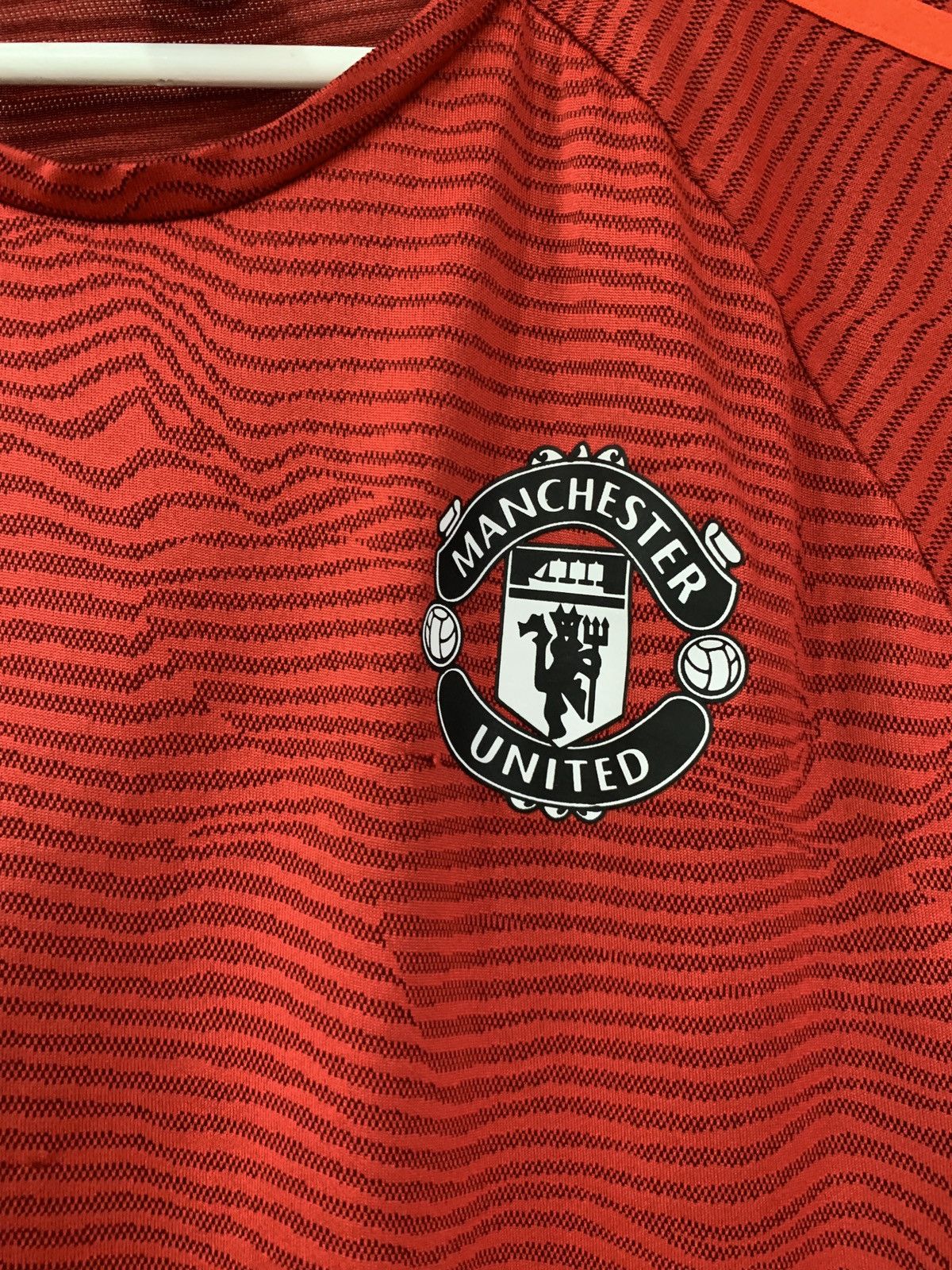 Adidas Manchester United Champions League training jersey soccer Size US L / EU 52-54 / 3 - 6 Thumbnail