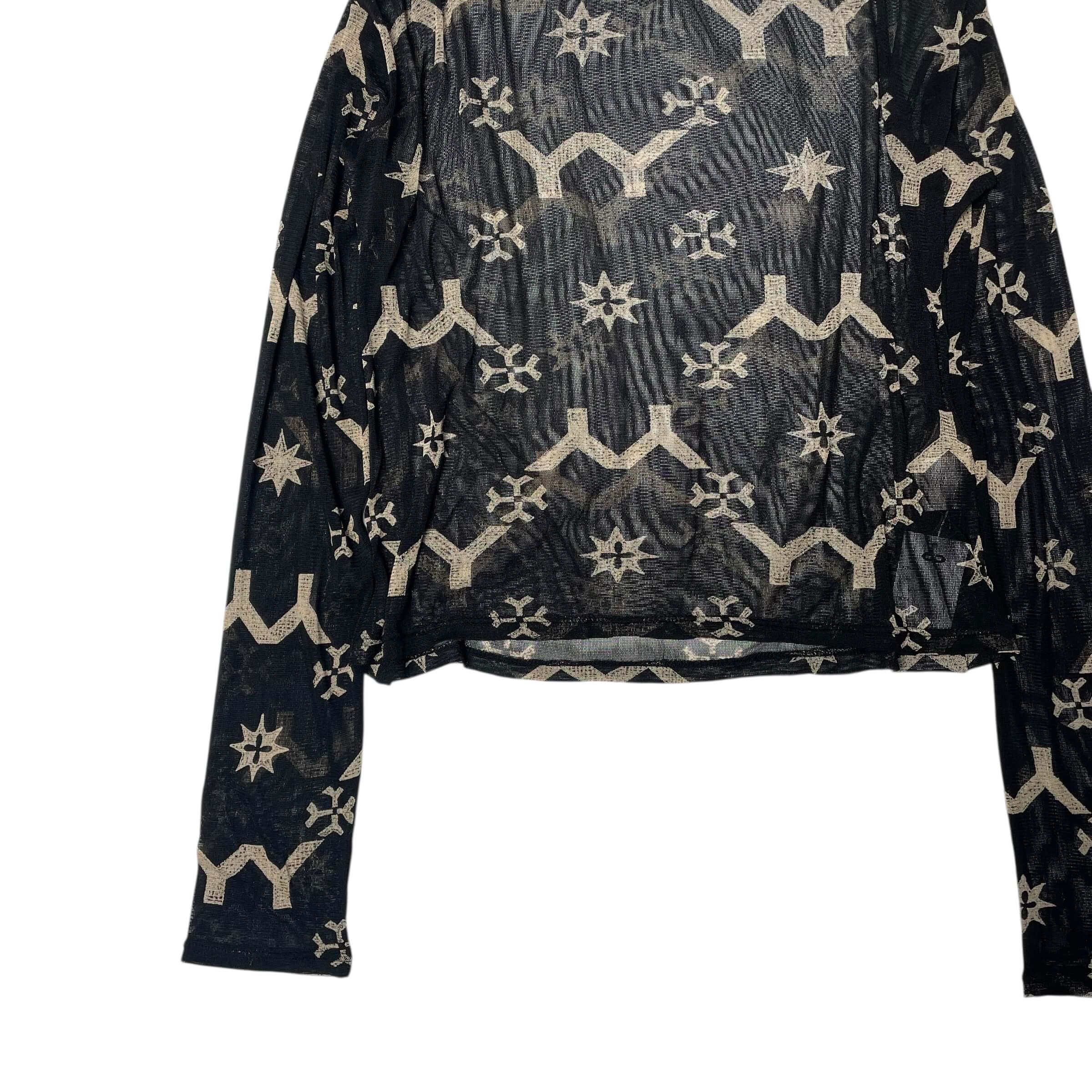 Yohji Yamamoto Yohji yamamoto silk 100 seethrough long sleeve Size M / US 6-8 / IT 42-44 - 3 Thumbnail