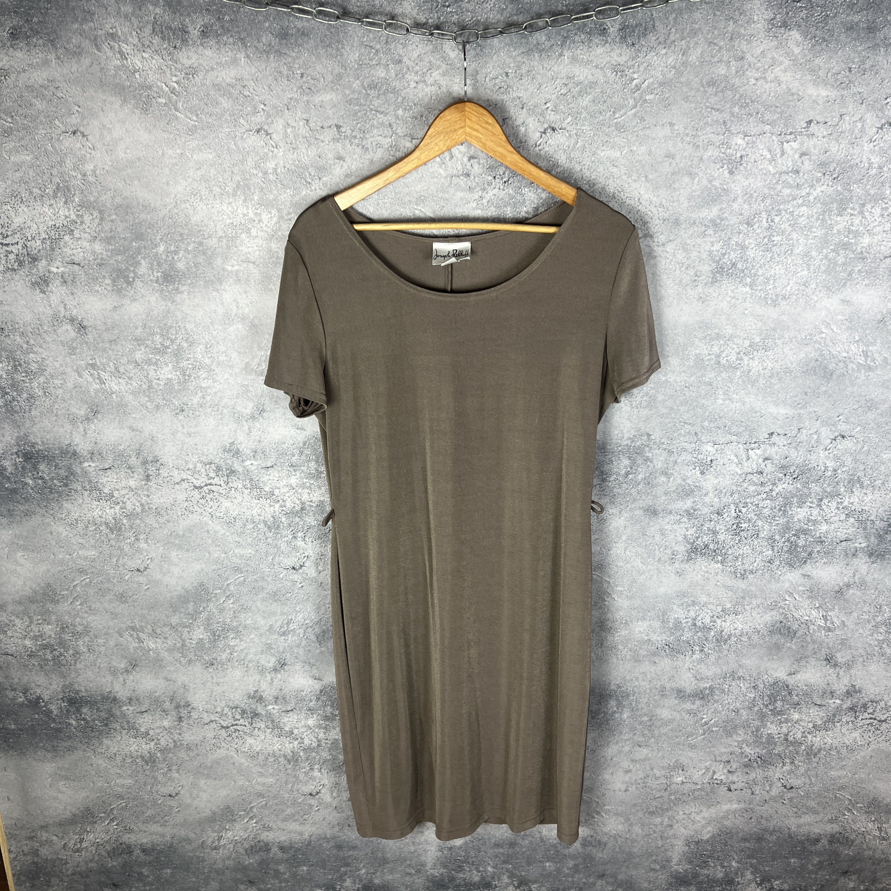 Joseph Ribkoff Joseph Ribkoff Dress Women's Size 14 Beige Short Sleeve Size XL / US 12-14 / IT 48-50 - 1 Thumbnail