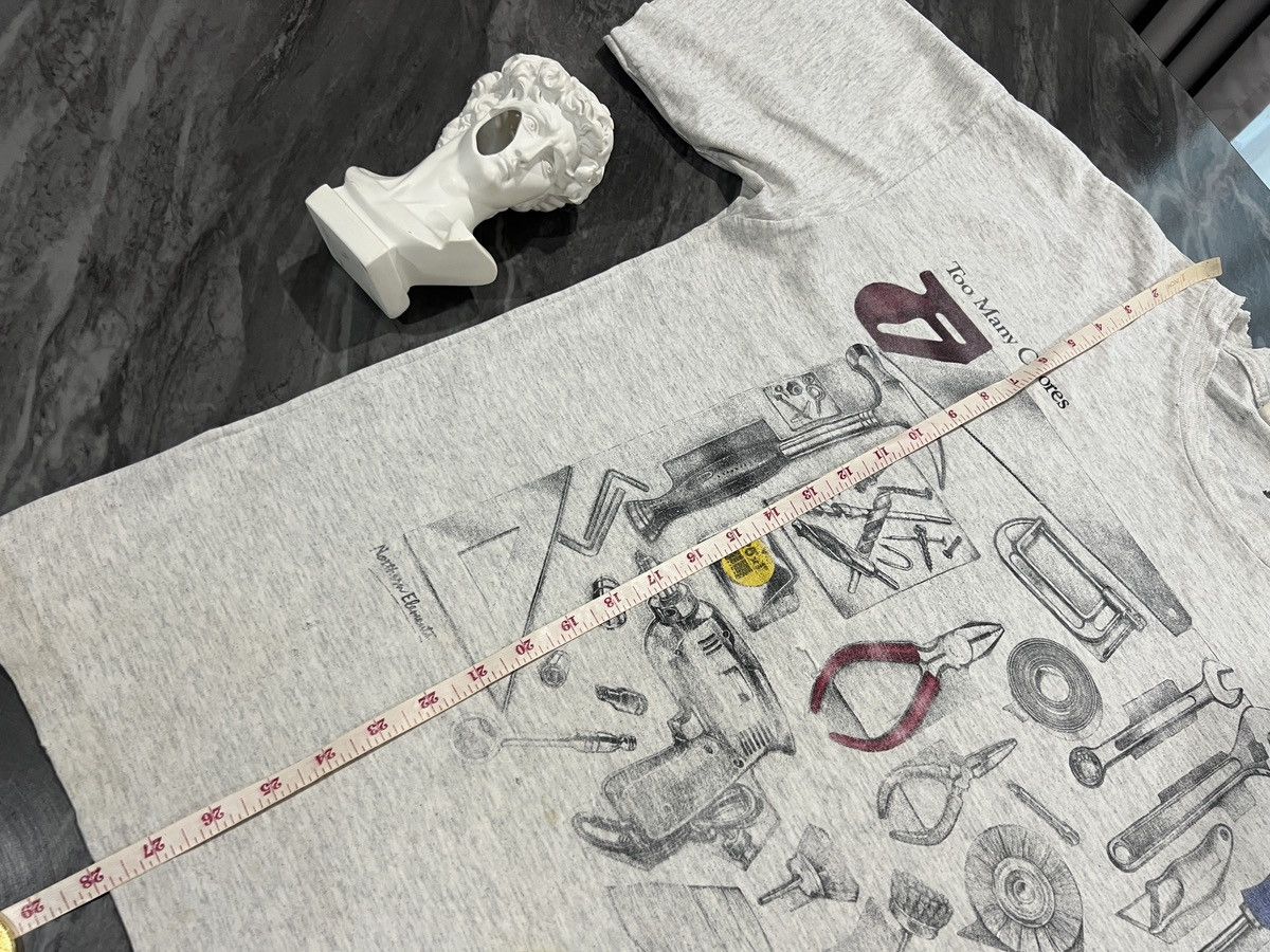 Vintage Northern Element : Too Many Chores Tool Too Little Time Size US XL / EU 56 / 4 - 15 Thumbnail