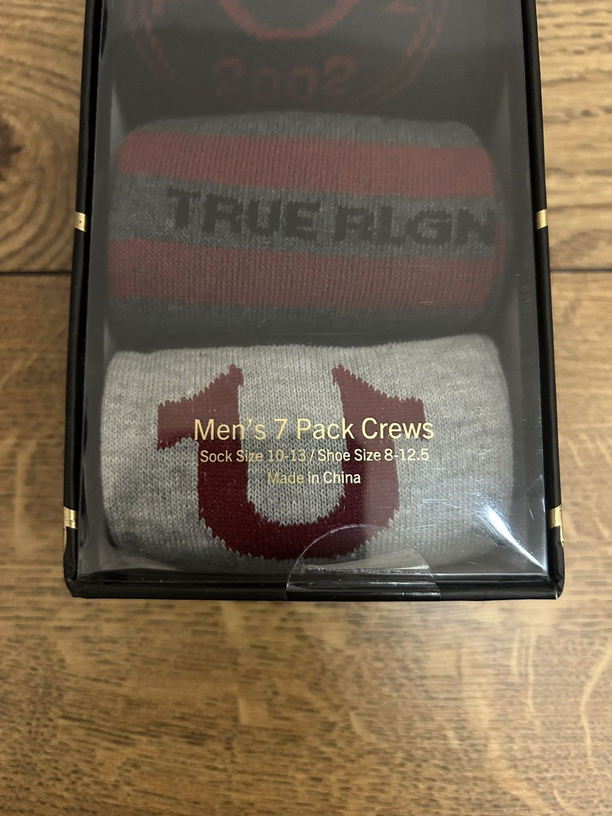 True Religion True religion men's 7 pack crew Size ONE SIZE - 3 Thumbnail