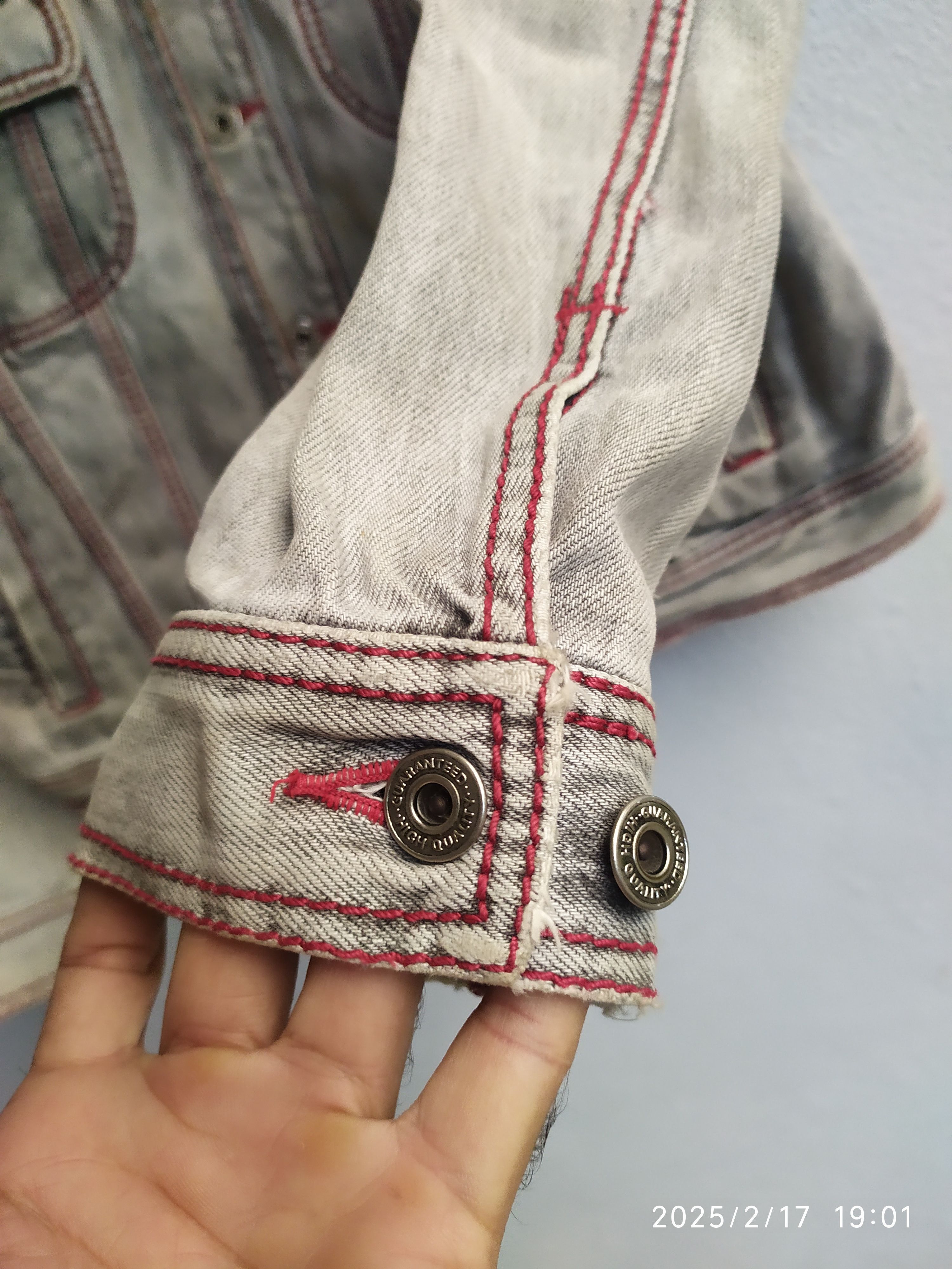 Japanese Brand × Vintage VINTAGE PERSON’S FOR MEN DENIMJACKET Size US L / EU 52-54 / 3 - 3 Thumbnail