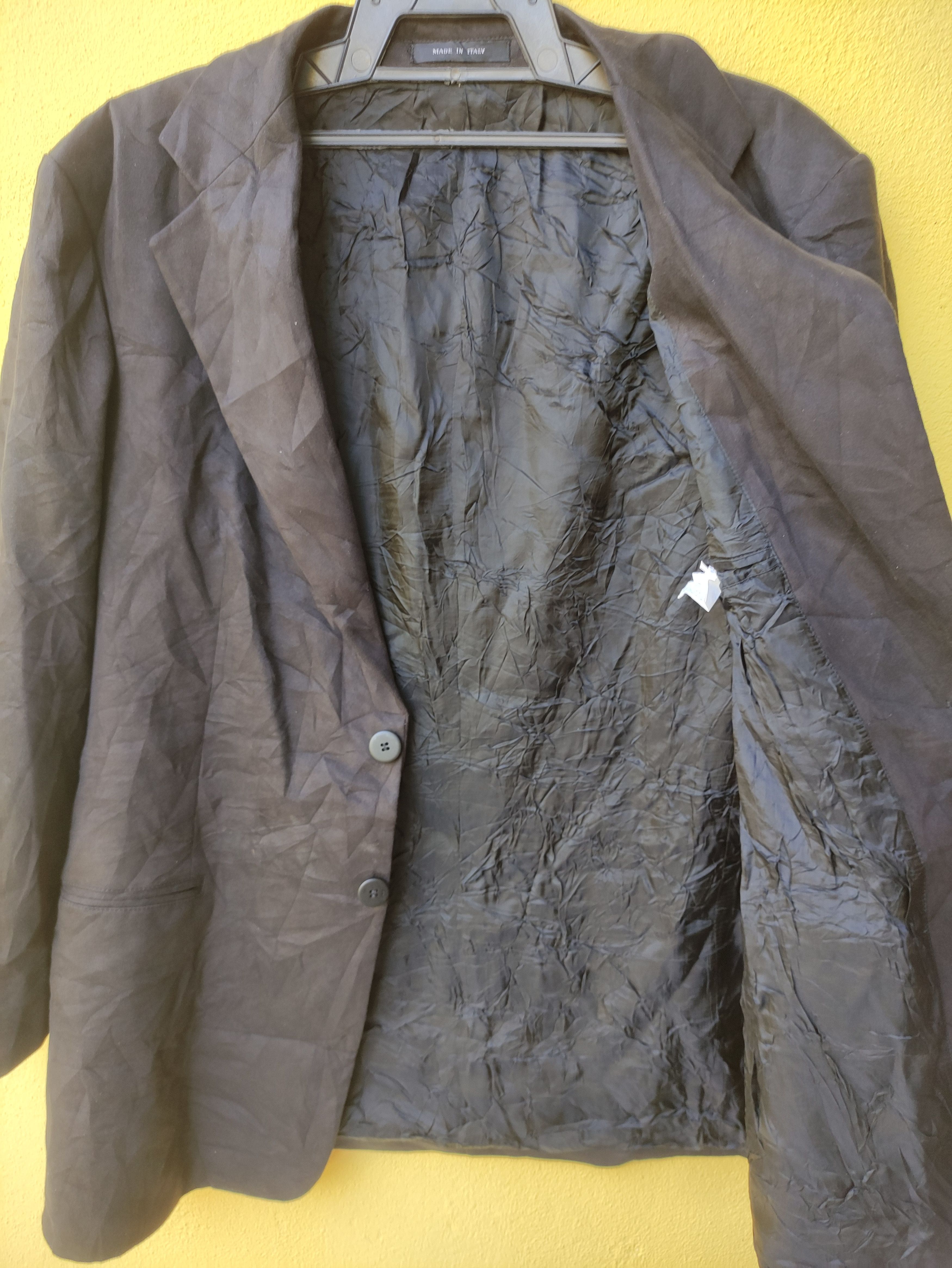 Emporio Armani EMPORIO ARMANI MADE IN ITALY BLAZER COAT Size 54R - 3 Thumbnail