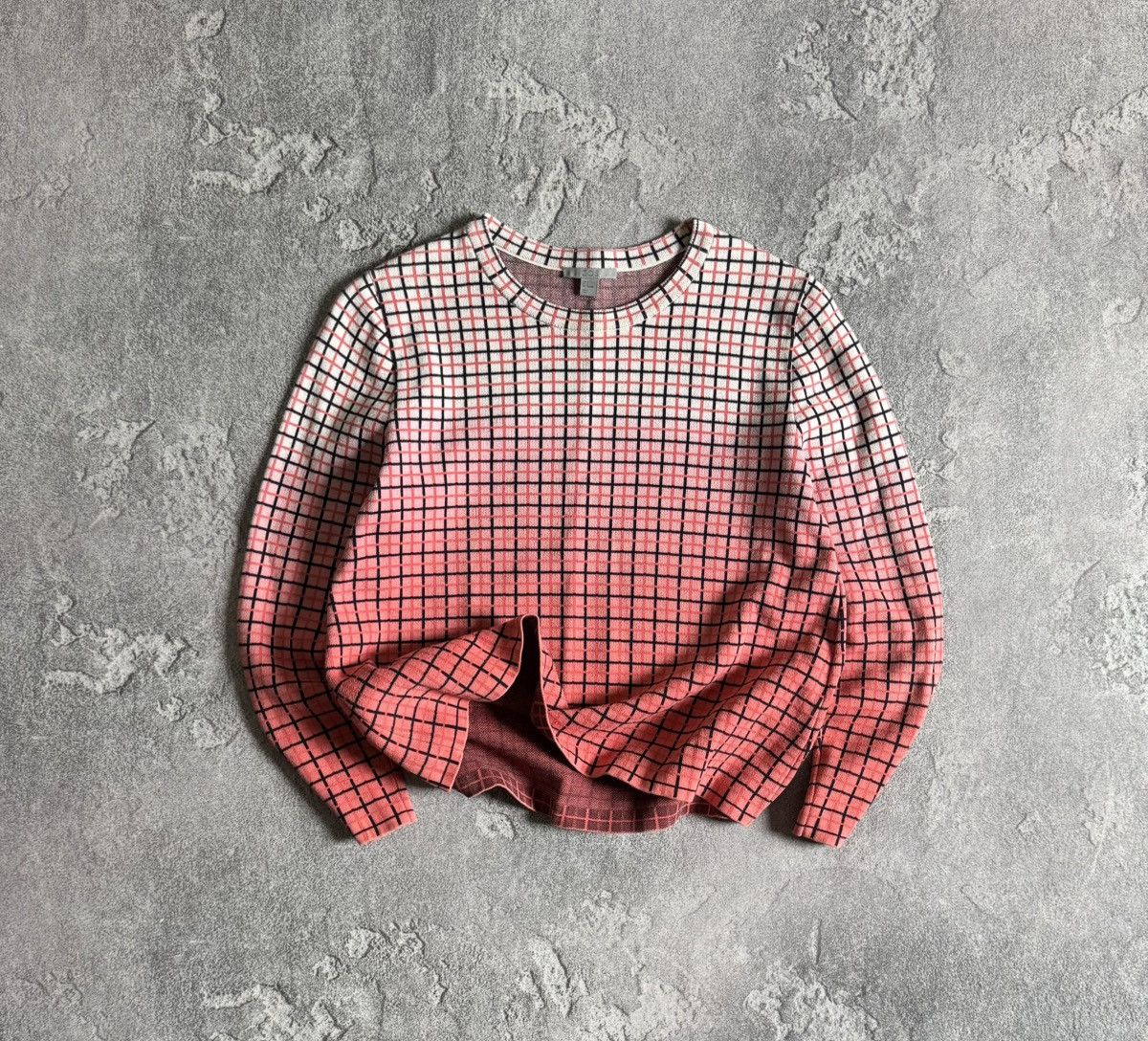 Cos × Designer COS S multicolour Chekered sweater jumper pullover knitwear Size S / US 4 / IT 40 - 1 Thumbnail