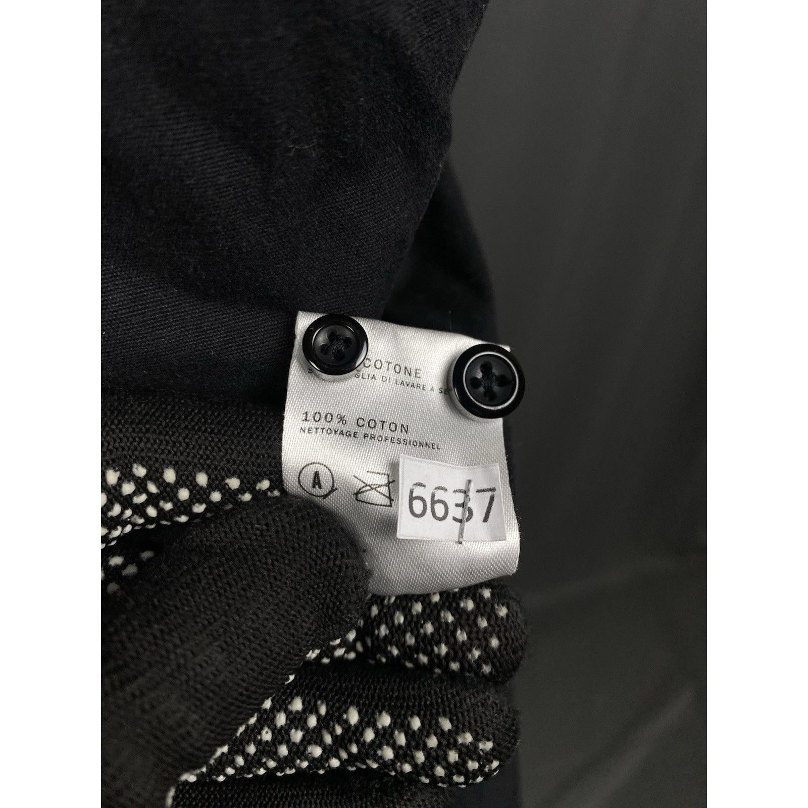 Kith Kith Garment Dyed Men's Black Denim Overshirt Jacket Size M Size US M / EU 48-50 / 2 - 12 Thumbnail