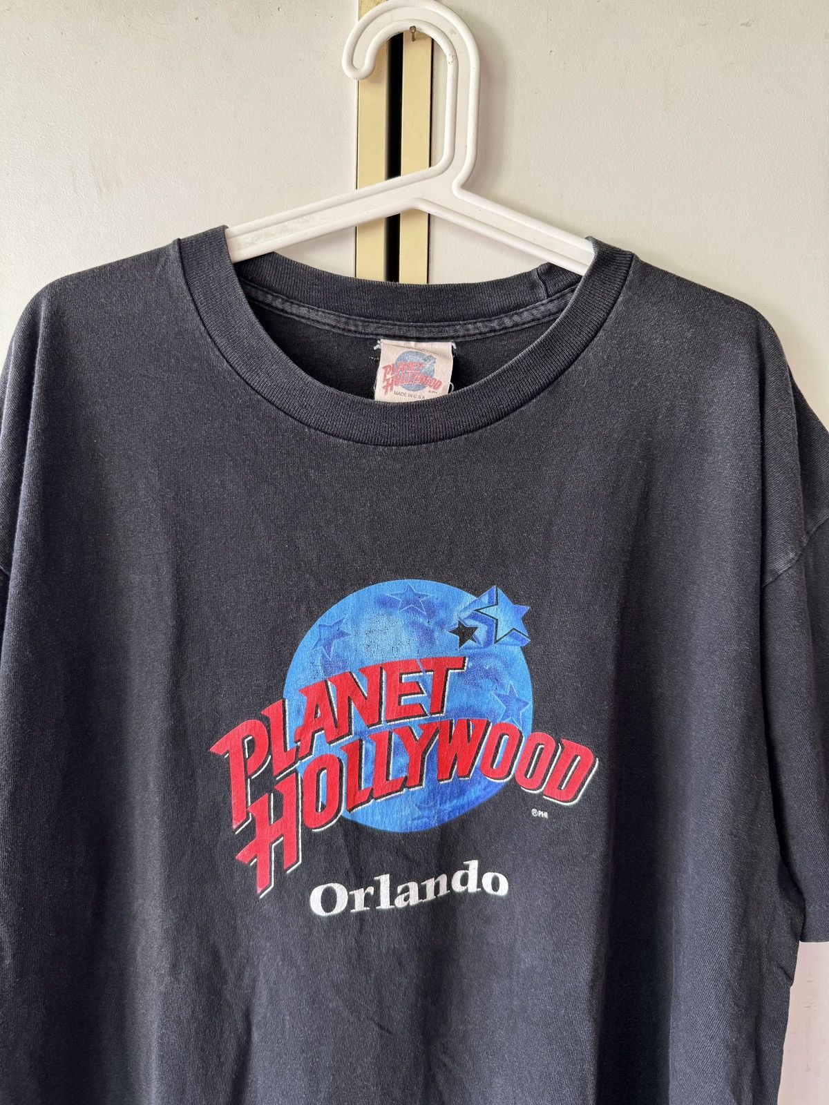 Planet Hollywood × Vintage VINTAGE 90’ PLANET HOLLYWOOD ORLANDO T SHIRT Size US XL / EU 56 / 4 - 3 Thumbnail