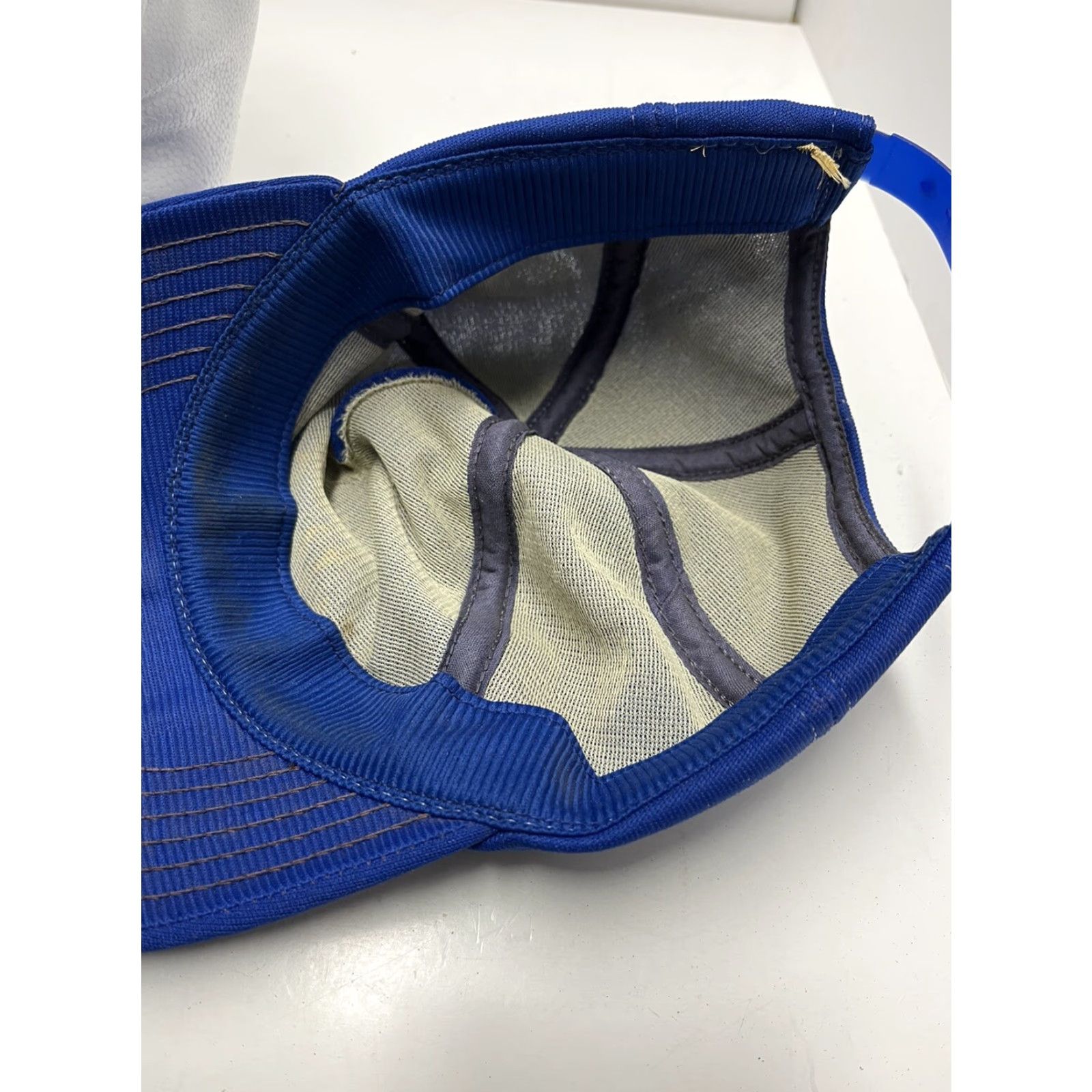 Vintage VINTAGE Pitt University of Pittsburgh Panthers Cap Hat Snpabck Adult Blue Adjustable Baseball Cap Mens Size US 35 - 6 Thumbnail