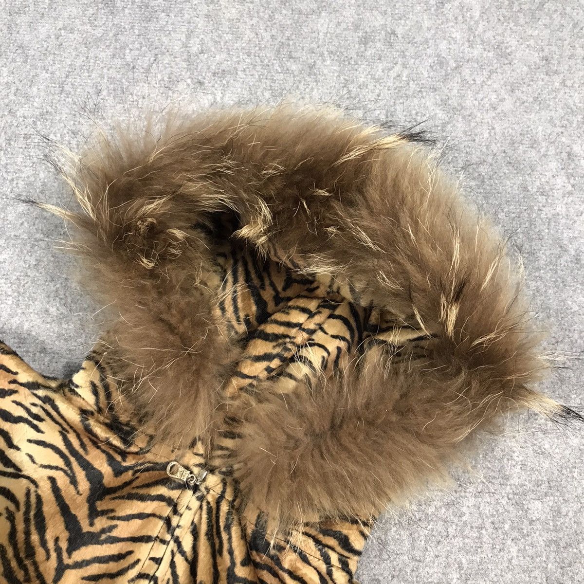 If Six Was Nine × Japanese Brand × Le Grande Bleu (L.G.B.) JAPANESE STYLE FUR HOODIES TIGER STYLE JACKET Size US M / EU 48-50 / 2 - 8 Thumbnail