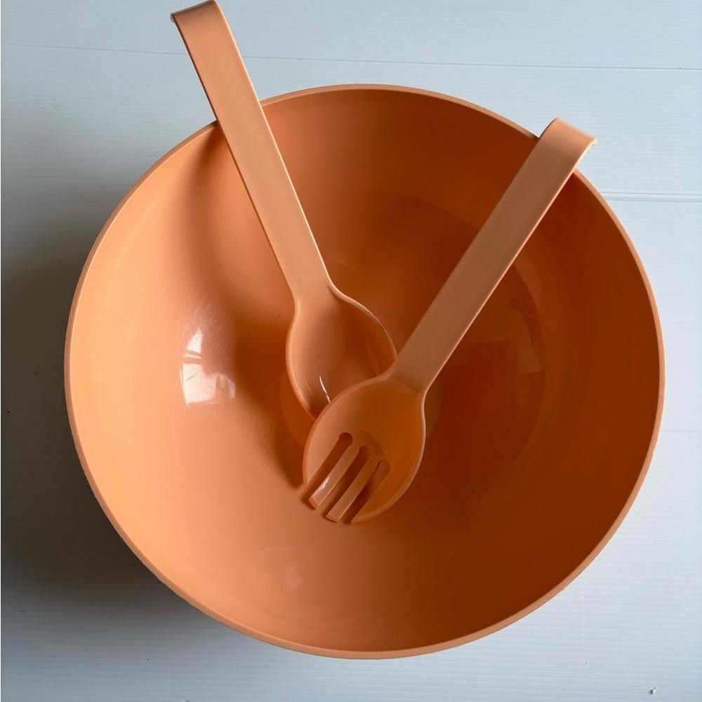 Designer Vintage Large Pink Design Motivation Toronto Salad Bowl Size ONE SIZE - 2 Thumbnail