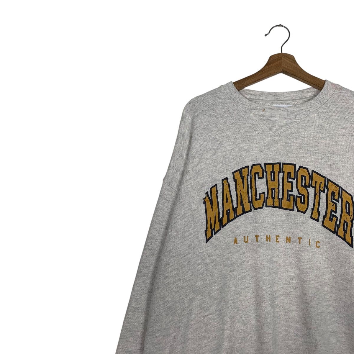 Japanese Brand Japanese Brand Manchester Crewneck Sweatshirt Size US L / EU 52-54 / 3 - 6 Thumbnail