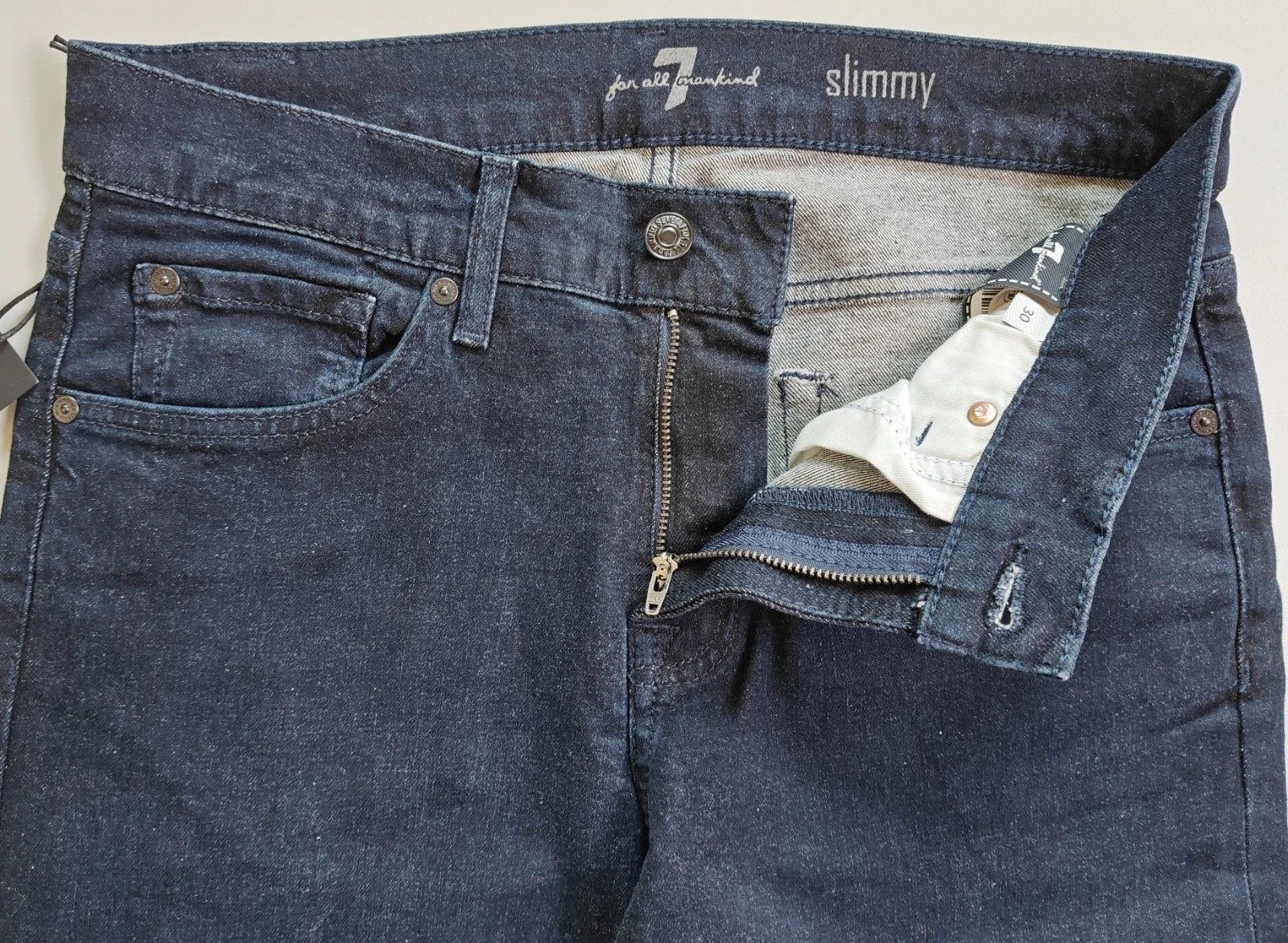 7 For All Mankind 7 For All ManKind Slimmy Basin JEANS T/ 6014 Size US 30 / EU 46 - 5 Thumbnail