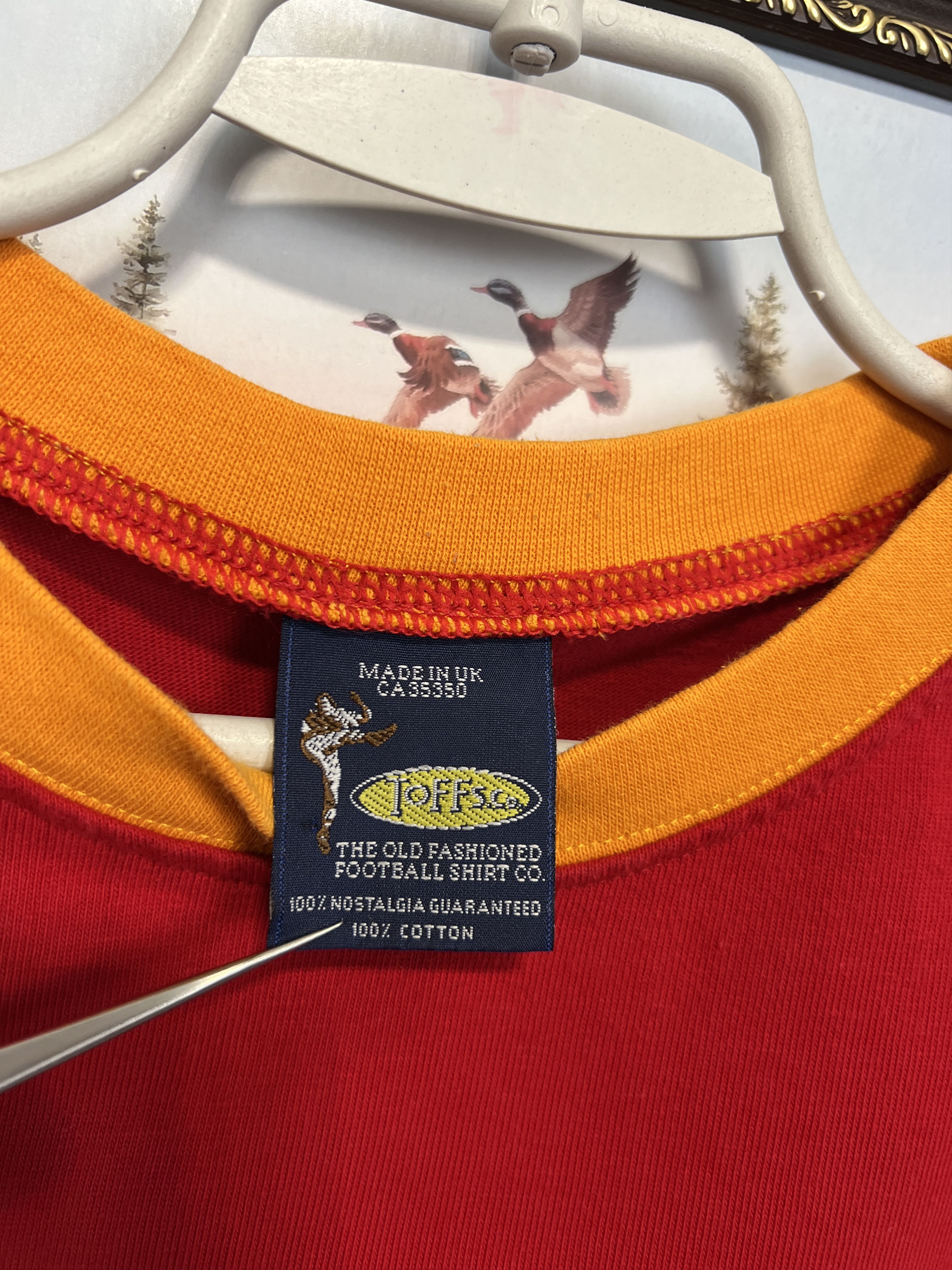 Toffs Roma Home football shirt Replica Long Sleeve Maglia Jersey Size US M / EU 48-50 / 2 - 5 Thumbnail
