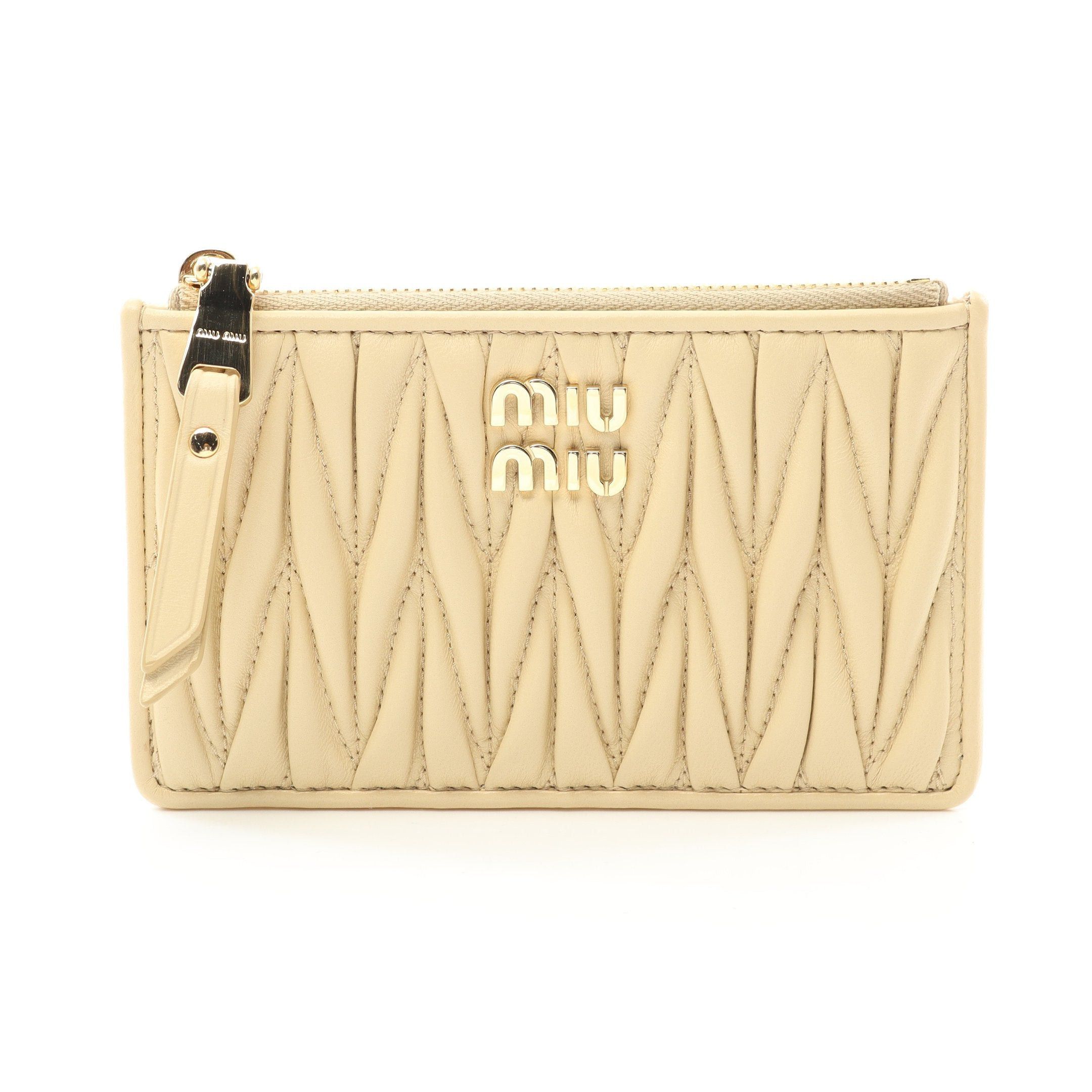 miu MIU ミュウミュウ MATELASSE COIN CASE カードケース カード