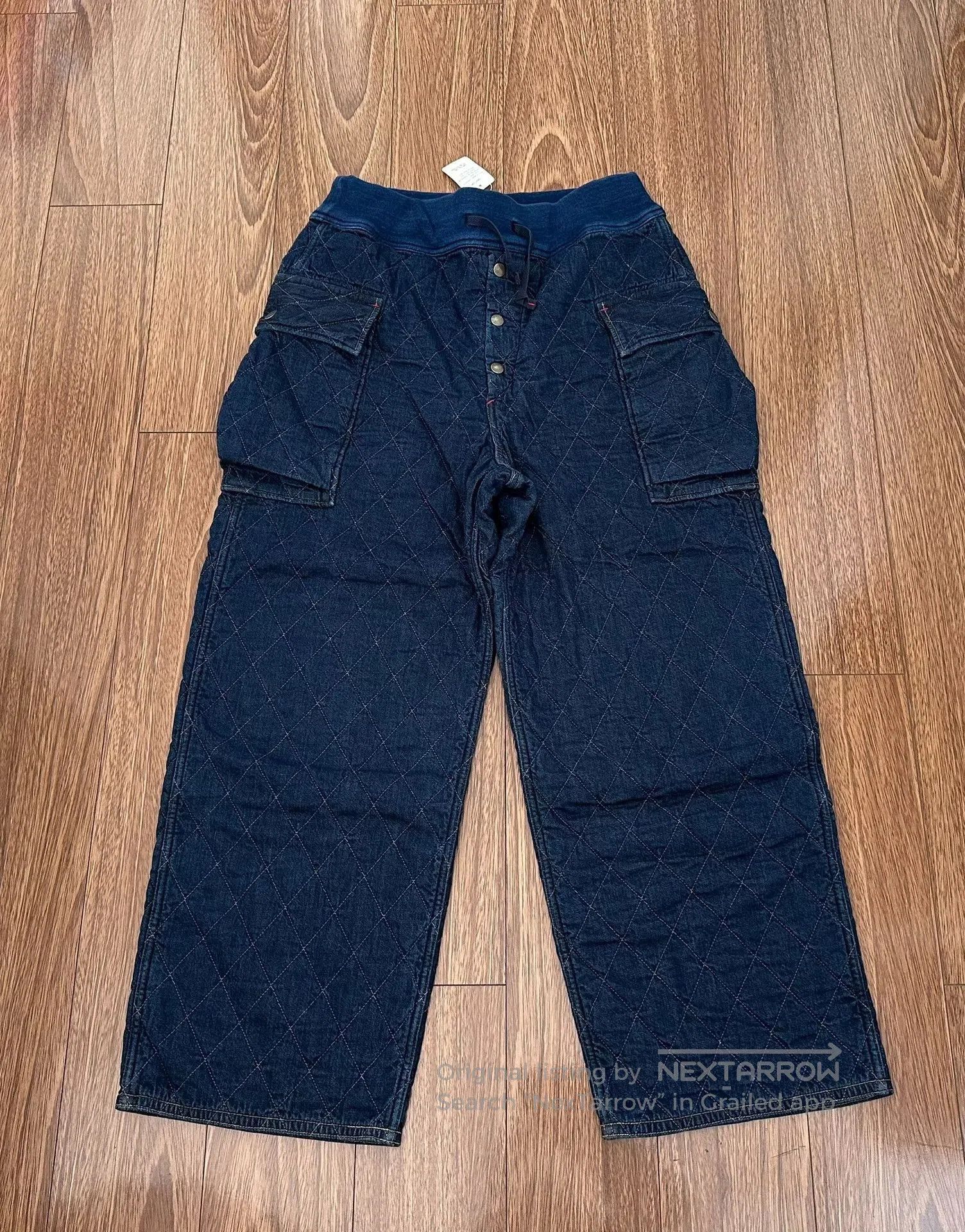 Kapital Kountry vintage indigo cargo pants by kapital kountry. Size US 34 / EU 50 - 1 Thumbnail