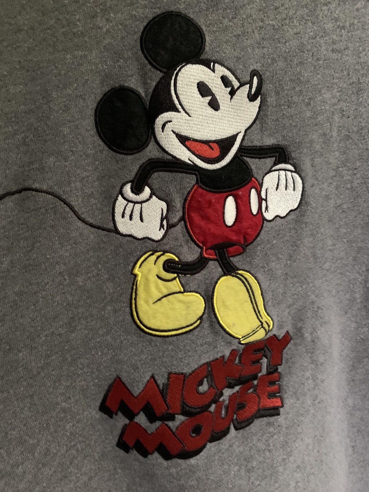Disney Vintage Mickey Mouse Disney Embroidered Crewneck Sweatshirt Size US XL / EU 56 / 4 - 3 Thumbnail