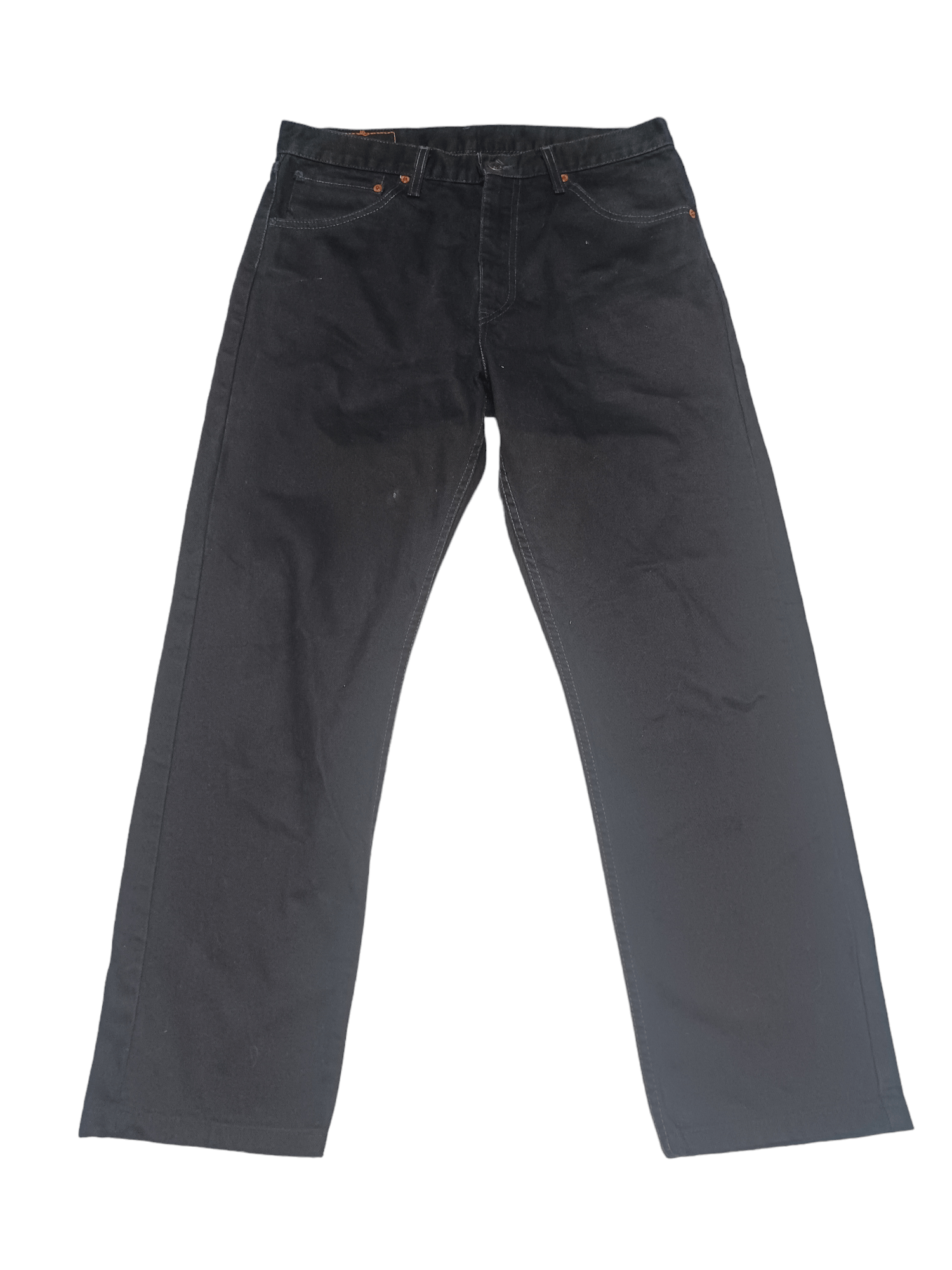 Levi's Vintage Clothing MADE IN HUNGARY LEVIS 521 STRAIGHT W34 L30 JEANS Size US 34 / EU 50 - 2 Thumbnail