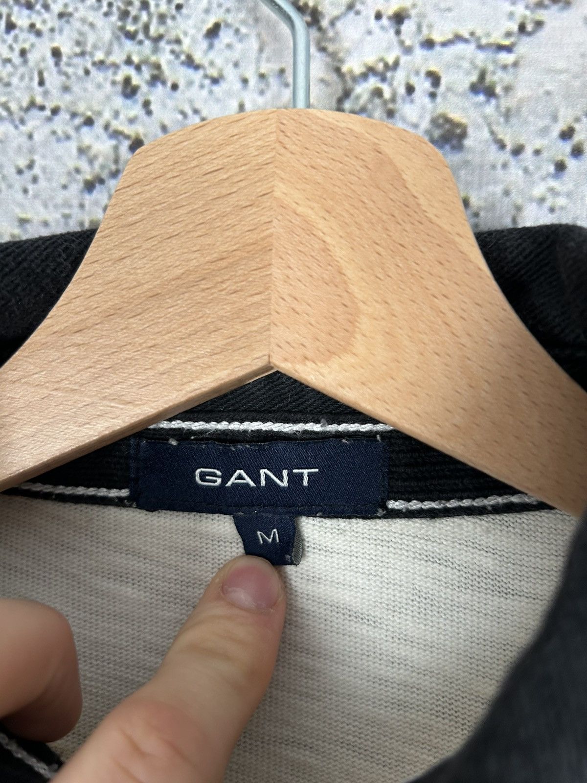 Gant Vintage Gant Rugby Polo Longsleeve 90s Rare Hype Size US M / EU 48-50 / 2 - 7 Thumbnail