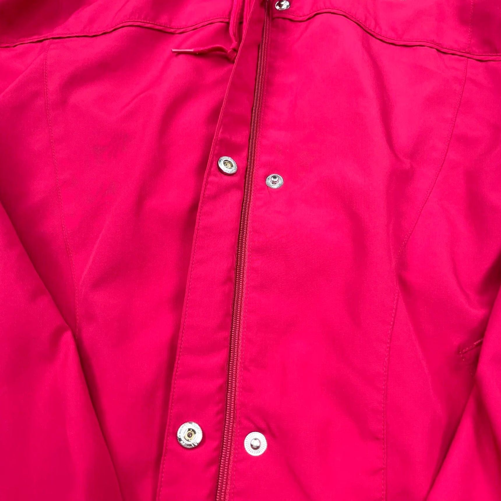 Adidas Adidas Jacket Women Large Pink Windbreaker Rain Coat Lightweight Zip Wind-Resistant All Seasons Packable Full Zip Sports Coat Womens Size L / US 10 / IT 46 - 4 Thumbnail