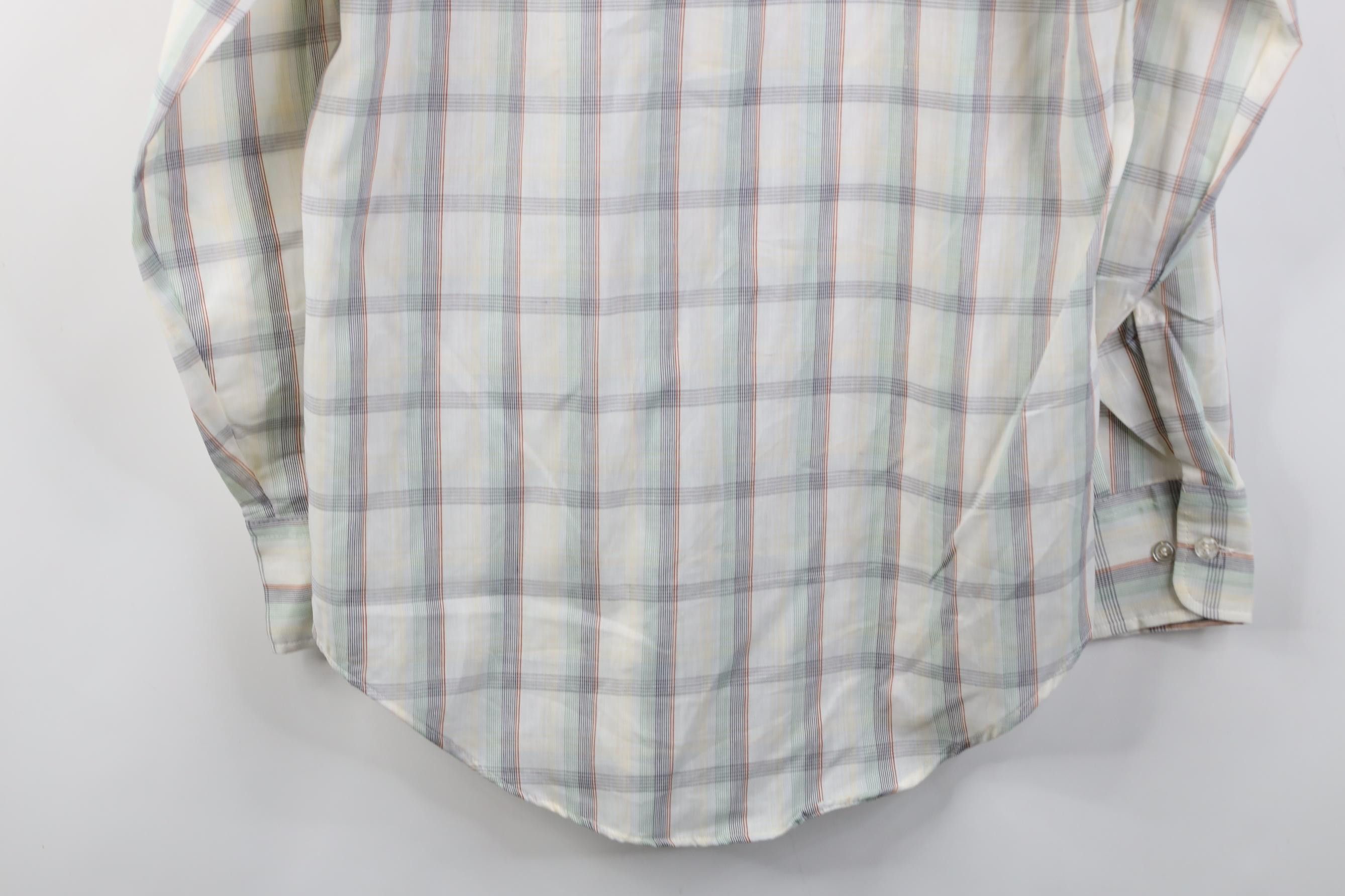 Vintage Vintage 70s Streetwear Rainbow Dagger Collar Button Shirt Size US M / EU 48-50 / 2 - 12 Thumbnail