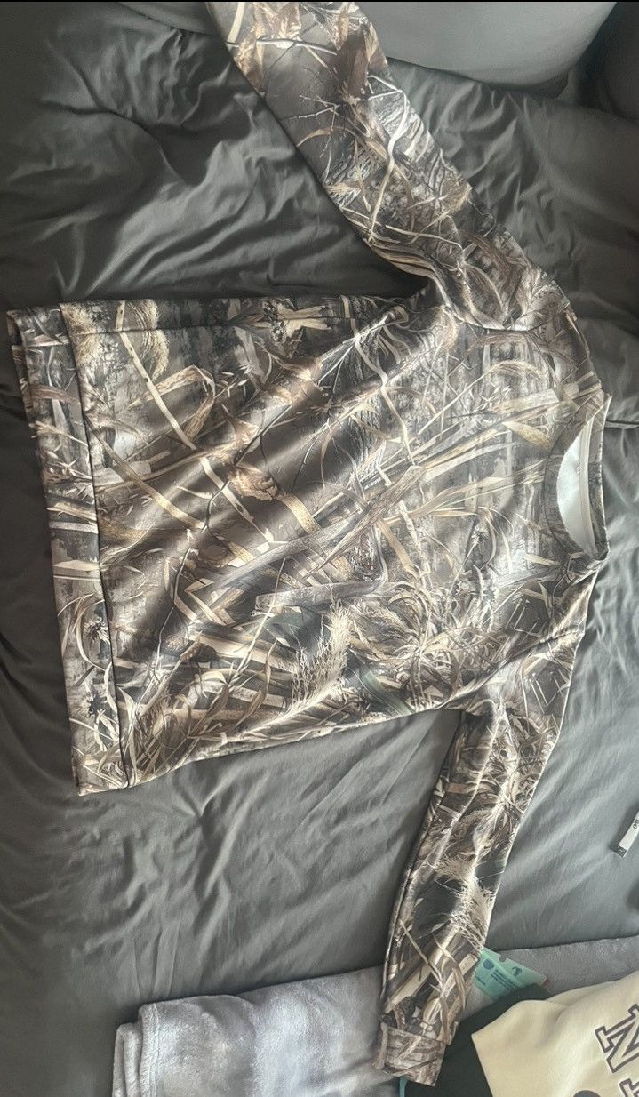 Vintage Camo hunting sweatshirt Size US M / EU 48-50 / 2 - 1 Thumbnail