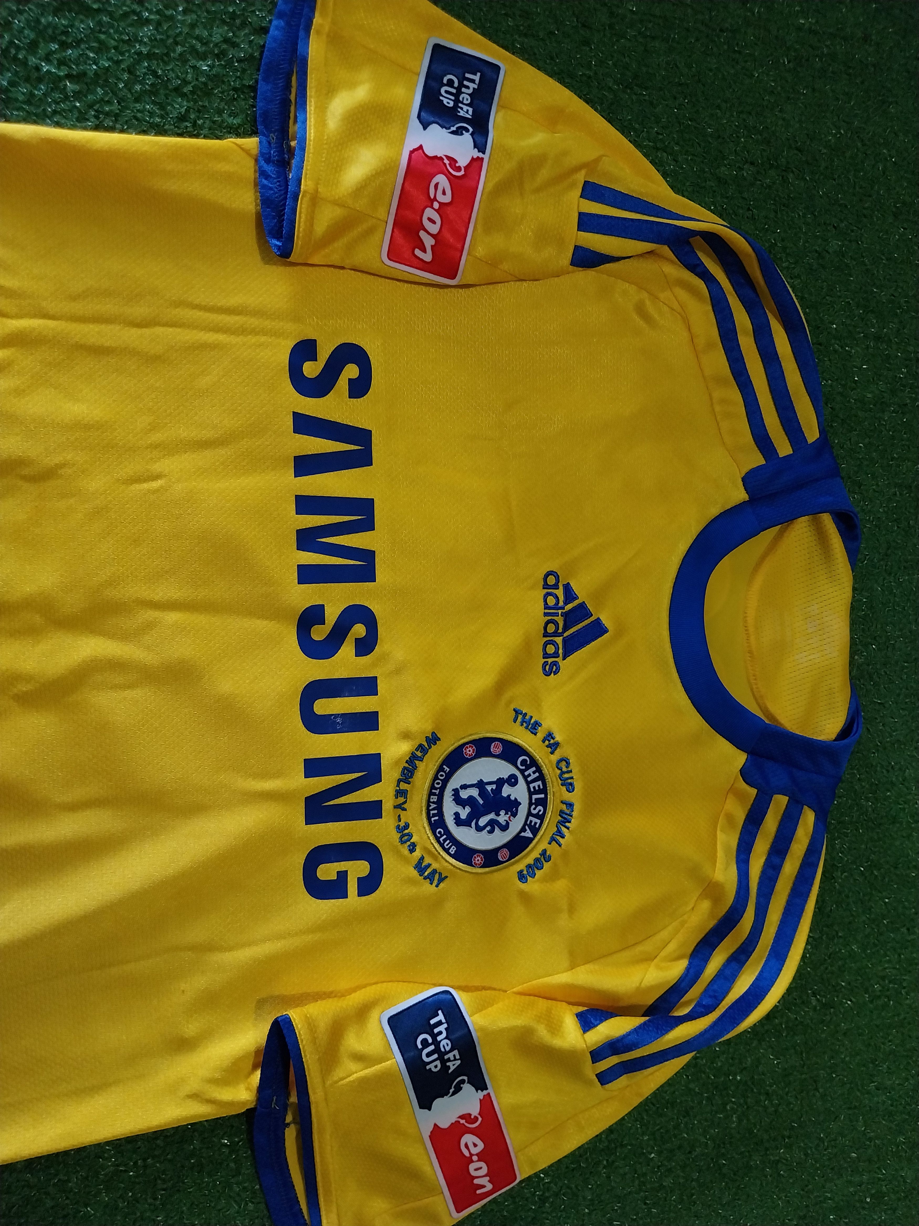 Adidas Chelsea away 2008/2009 didier drogba jersey football Size US S / EU 44-46 / 1 - 3 Thumbnail