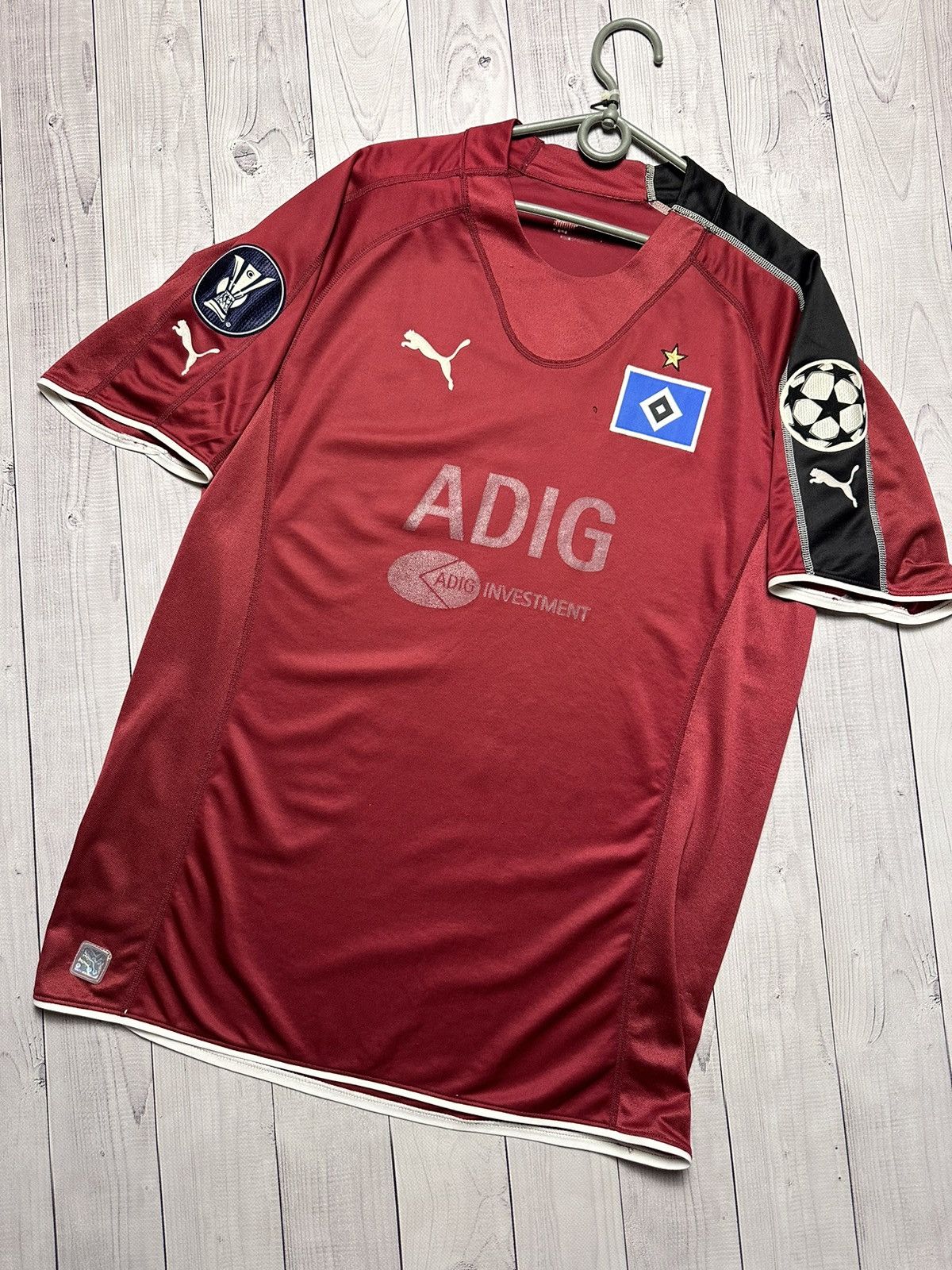 Puma × Vintage Vintage puma Hamburg soccer jersey size L puma logo Size US L / EU 52-54 / 3 - 1 Thumbnail