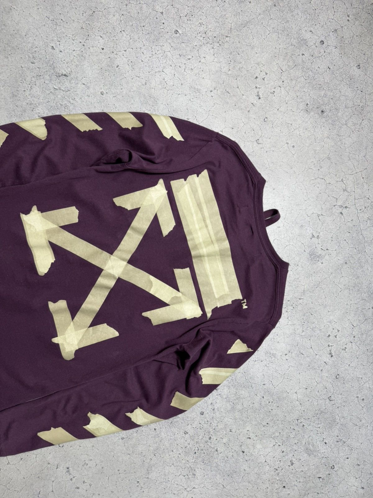 Off-White Off-White Tape Arrows Longsleeve Big Logo Size XS Luxury Size US XS / EU 42 / 0 - 10 Thumbnail