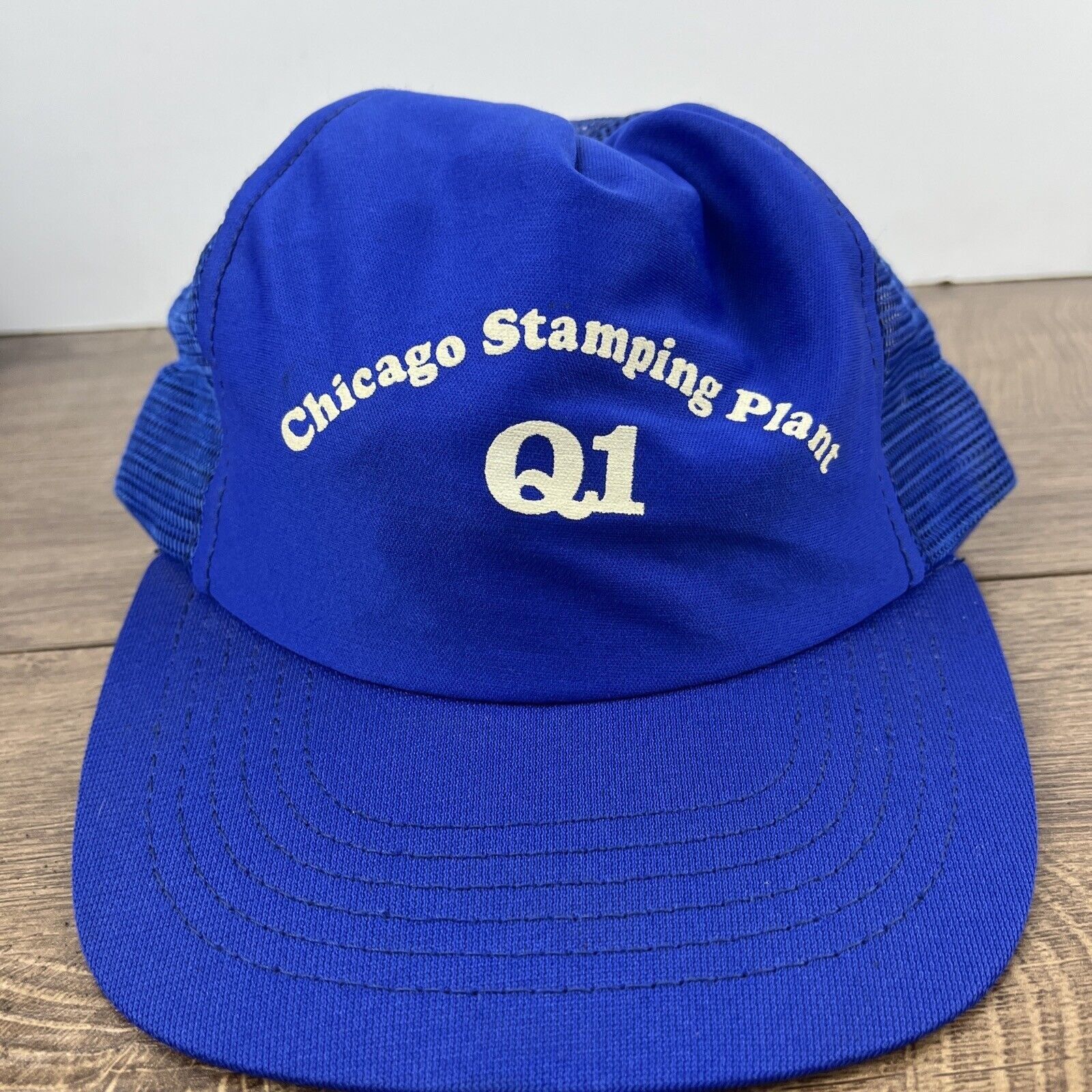 Other Chicago Stamping Plant Hat Q1 Blue Hat Snapback Adjustable A Size ONE SIZE - 5 Thumbnail