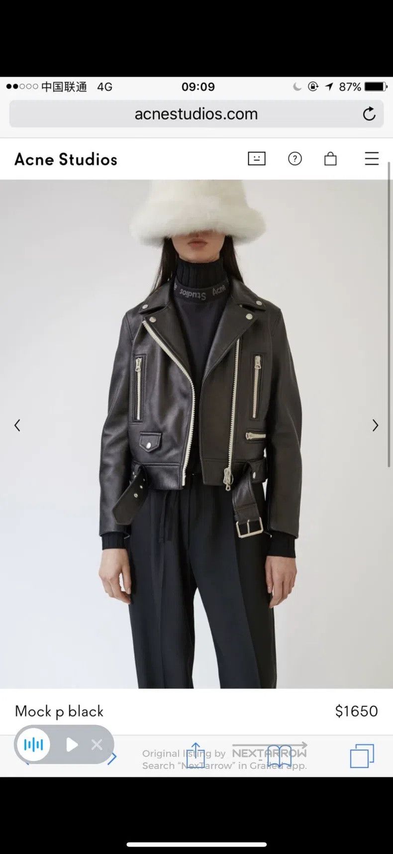Acne Studios Acne Studios Mock Leather Jacket Size 4XL / US 24-26 - 3 Thumbnail