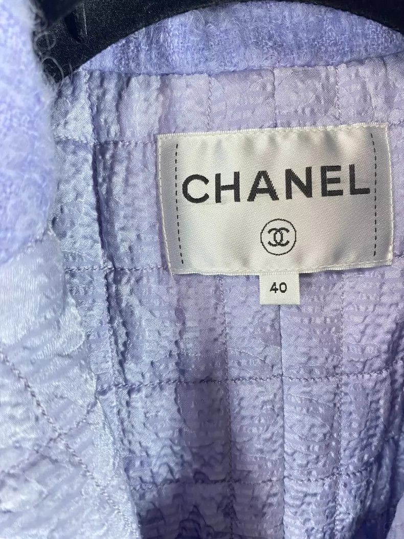 Chanel Chanel 21 autumn and winter ready-to-wear catwalk purple do Size S / US 4 / IT 40 - 8 Thumbnail