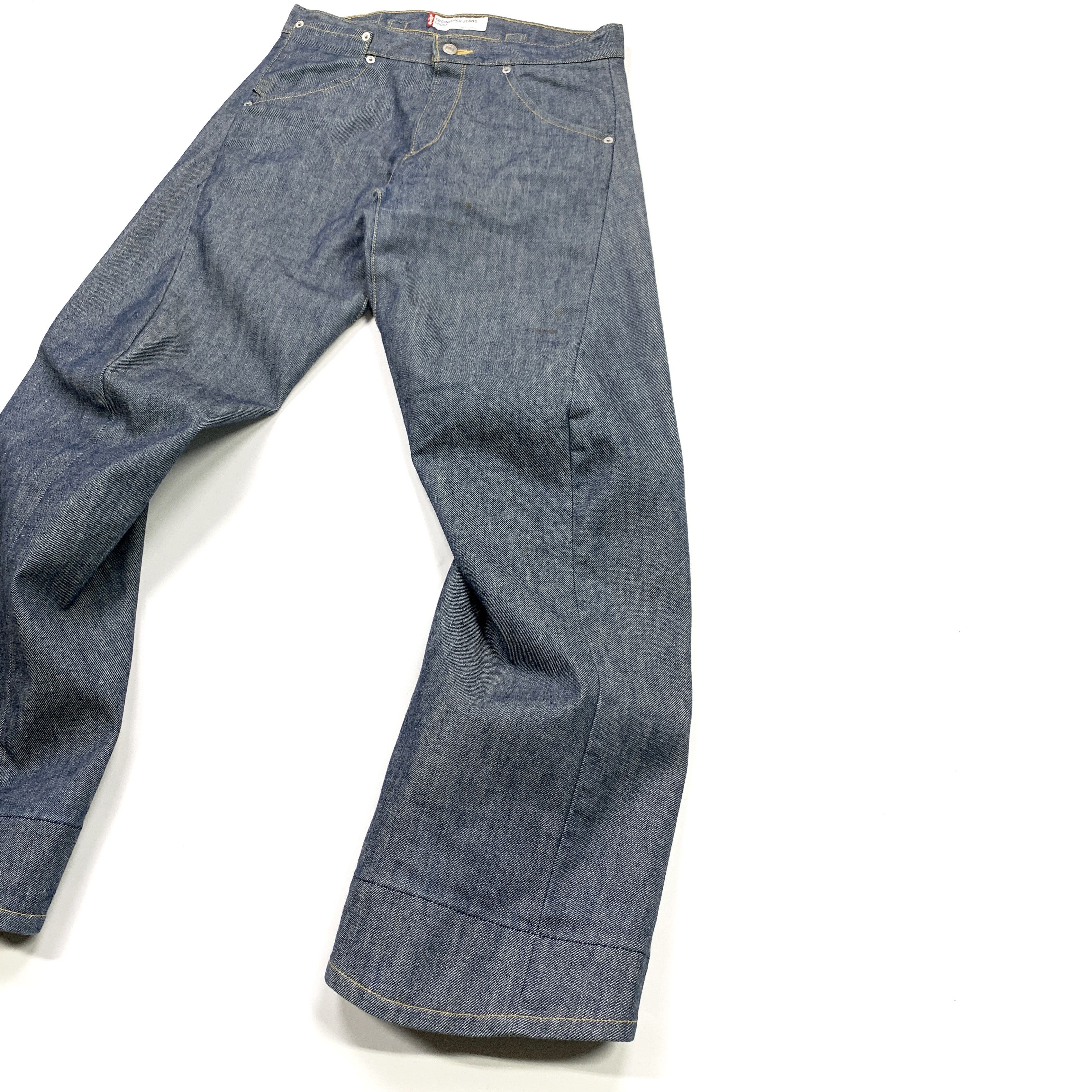 Levi's Engineered 00s Loose Denim Jeans Size US 29 - 6 Thumbnail